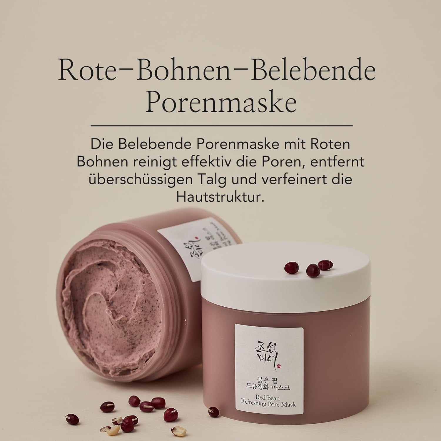 Beauty of Joseon Kühlende Porenmaske Mit Roten Bohnen, 140 Ml, 4,73 Fl.Oz