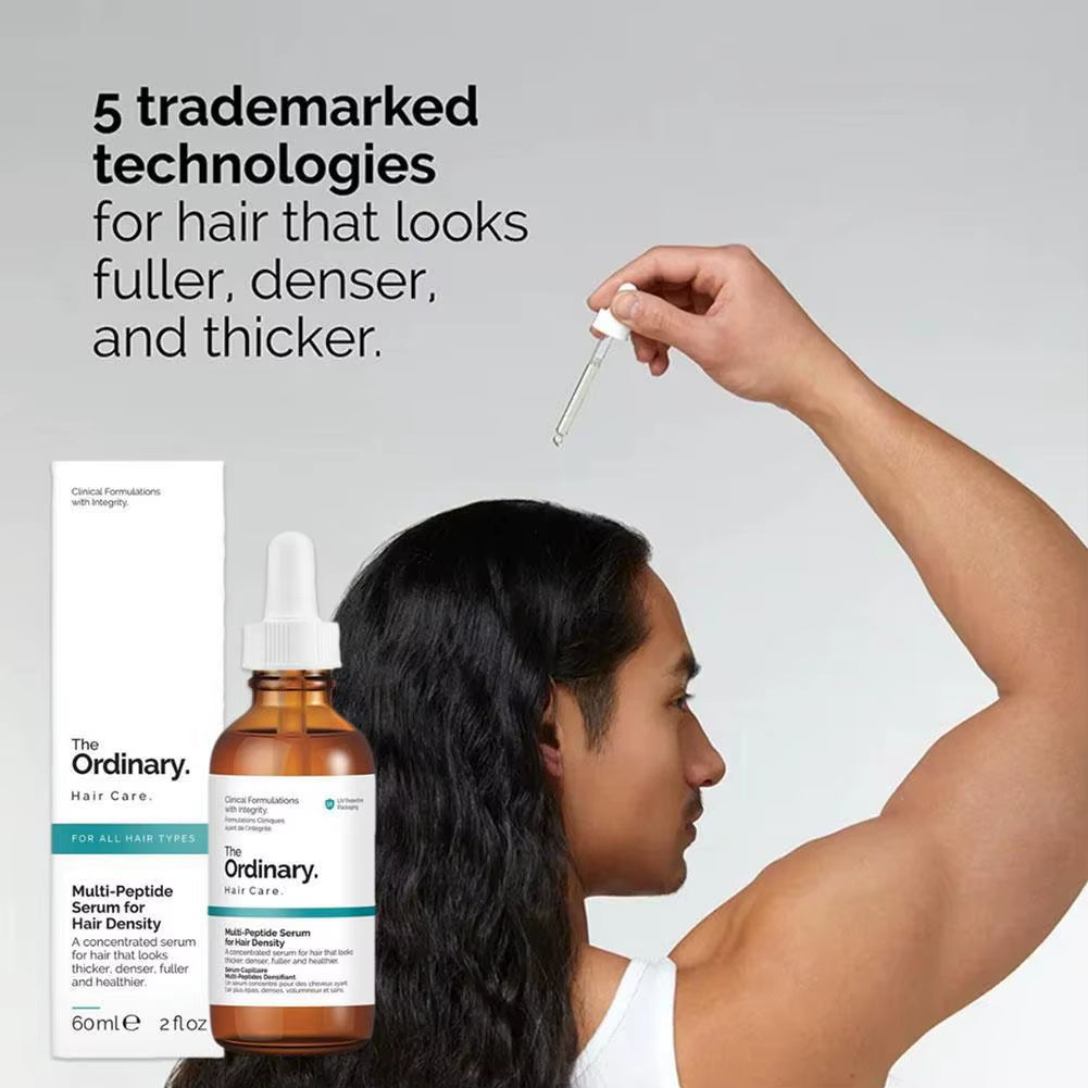 60Ml Ncrease Hair Density Polypeptide Maintenance Hair Follicle Polypeptide Blood Scalp Long Lasting Hair Care Serum