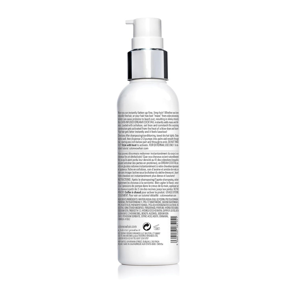 Dream Cocktail Carb Infused Leave-In Treatment – Transform Thin Hair to Thick & Full | with Heat Protection