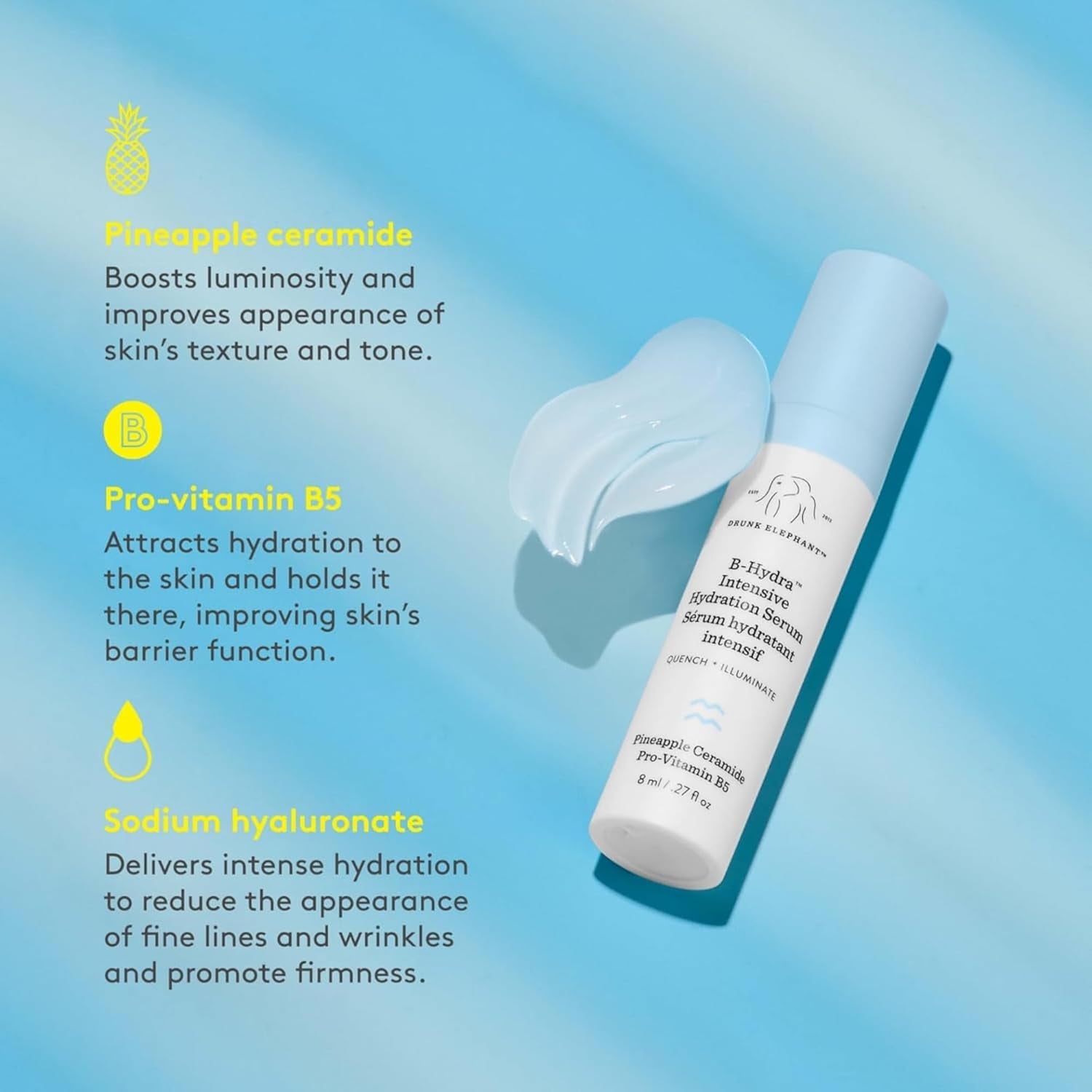 Hydra and the Bright - Includes C-Firma (9 Ml) and B-Hydra (8 Ml) - Clean Clinical Skincare - Cruelty-Free - Dermatologist-Tested - Free of Essential Oils, Silicones, and Fragrance