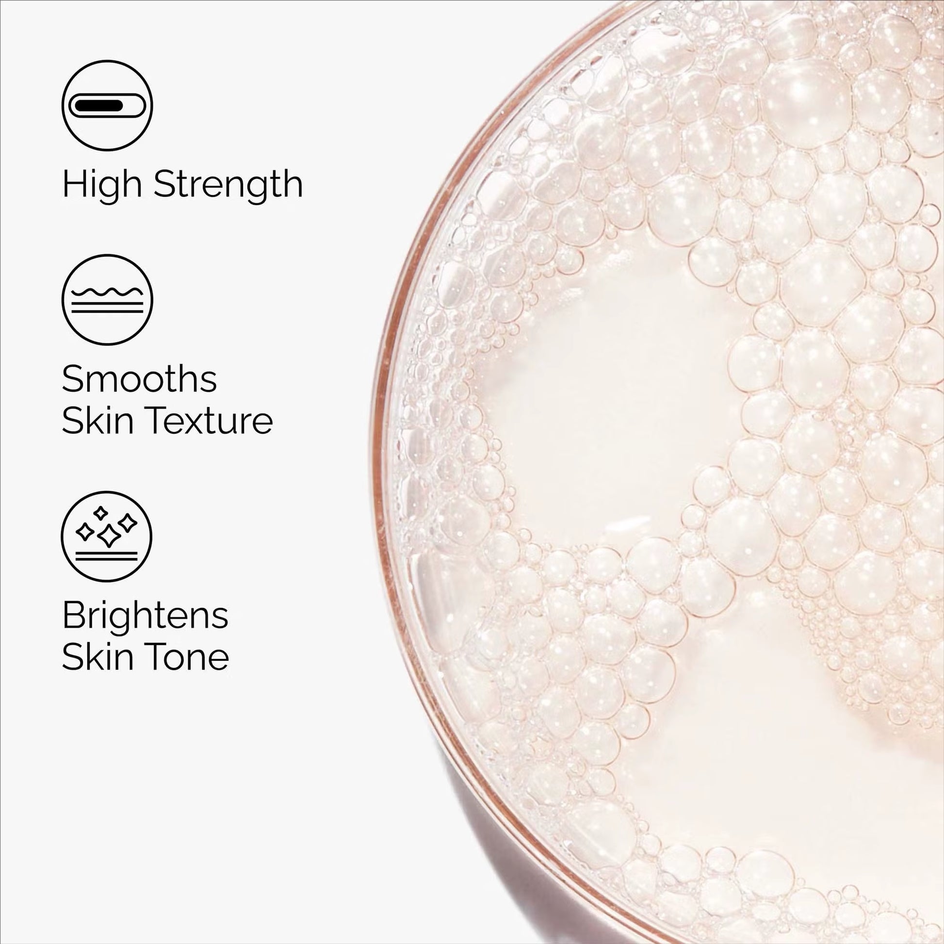 Acid 10% + HA 2% Superficial Peeling Formulation 30Ml Superficial Peeling Formulation Promotes Smoother Evenly-Toned Complexion