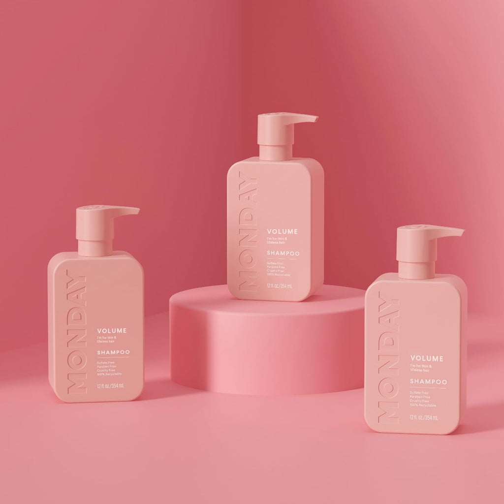 VOLUME Shampoo with Hydrolyzed Collagen & Macadamia Oil for Thin, Fine & Flat Hair 354 Ml