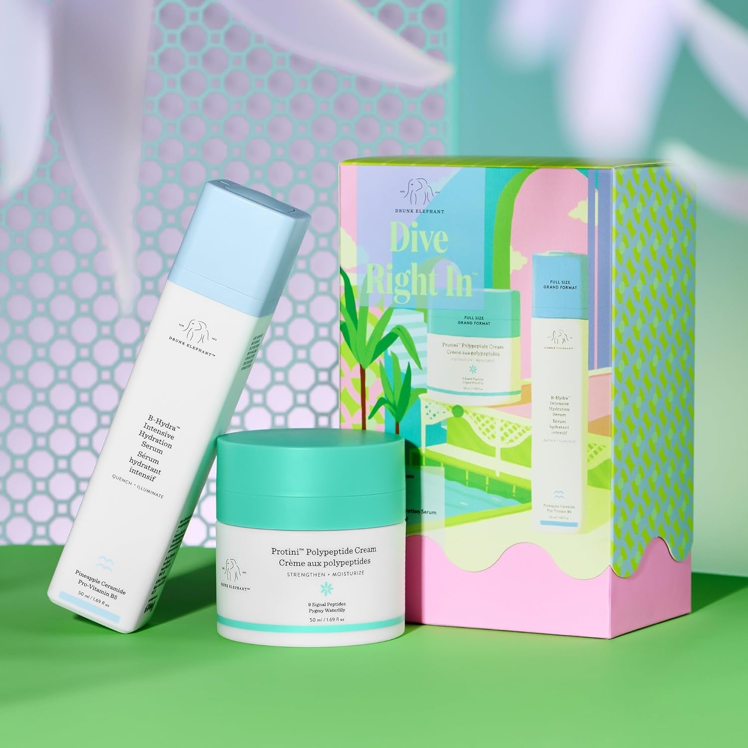 Dive Right in Kit- Full-Size Protini Polypeptide Cream and B-Hydra Hydration Serum