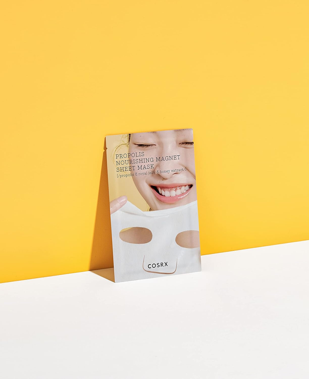 Propolis Nourishing Sheet Mask 10 EA, Soothing & Plumping Honey Serum, Leave-On Face Mask for Healthy Glow & Deep Moisture, Not Tested on Animals, No Parabens, No Sulfates, Korean Skin Care