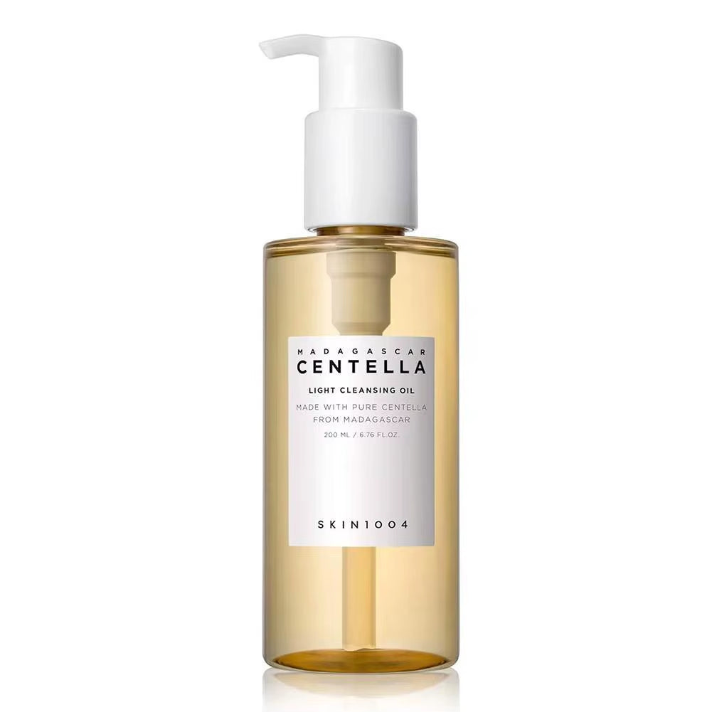 Korean Centella Non-Irritating Facial Cleansing Oil - Removes Makeup Purifies Shrinks Pores Deeply Nourishes Skin Skincare