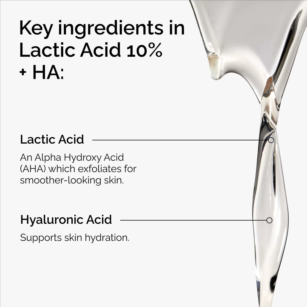 Acid 10% + HA 2% Superficial Peeling Formulation 30Ml Superficial Peeling Formulation Promotes Smoother Evenly-Toned Complexion