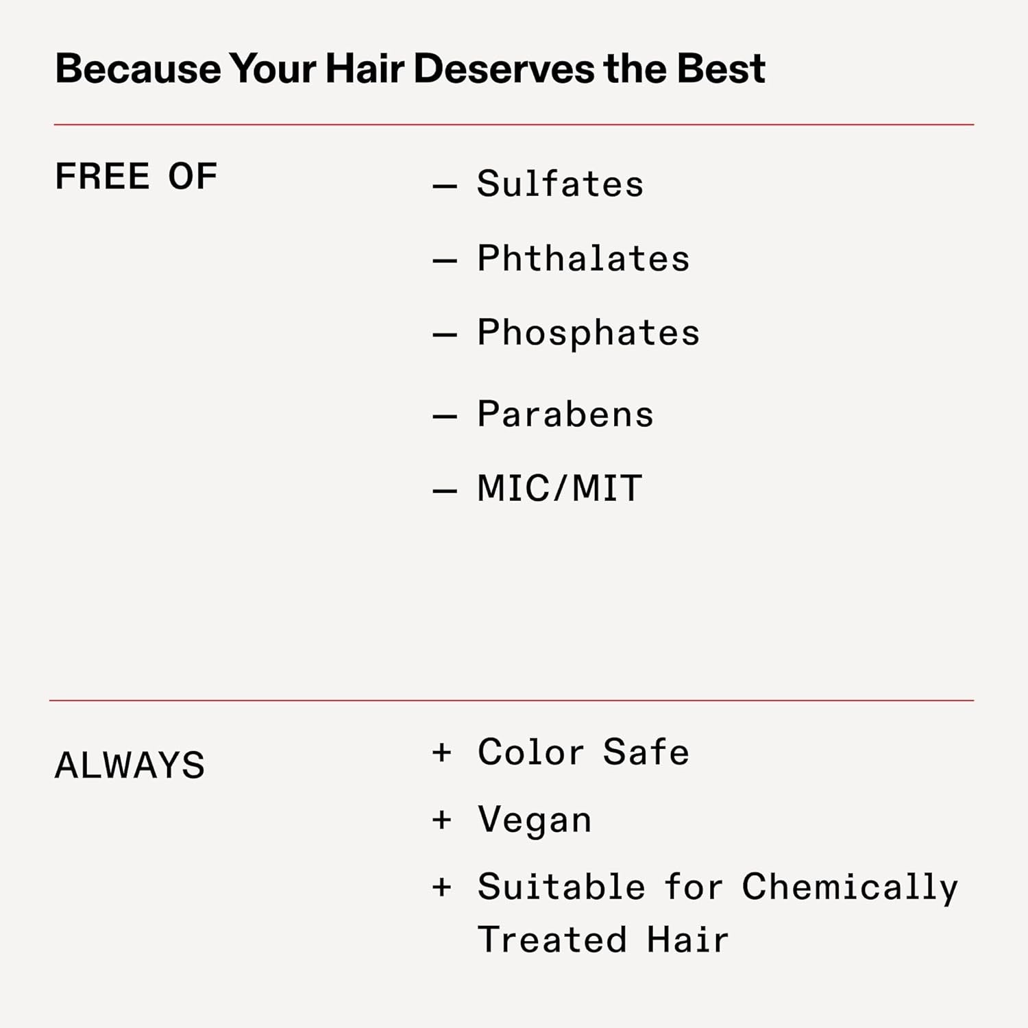 No. 6 Bond Smoother, Leave-In Styling Hair Cream Treatment, Smooths, Conditions, & Strengthens, Frizz Control for up to 72 Hours, for All Hair Types, 3.3 Fl Oz