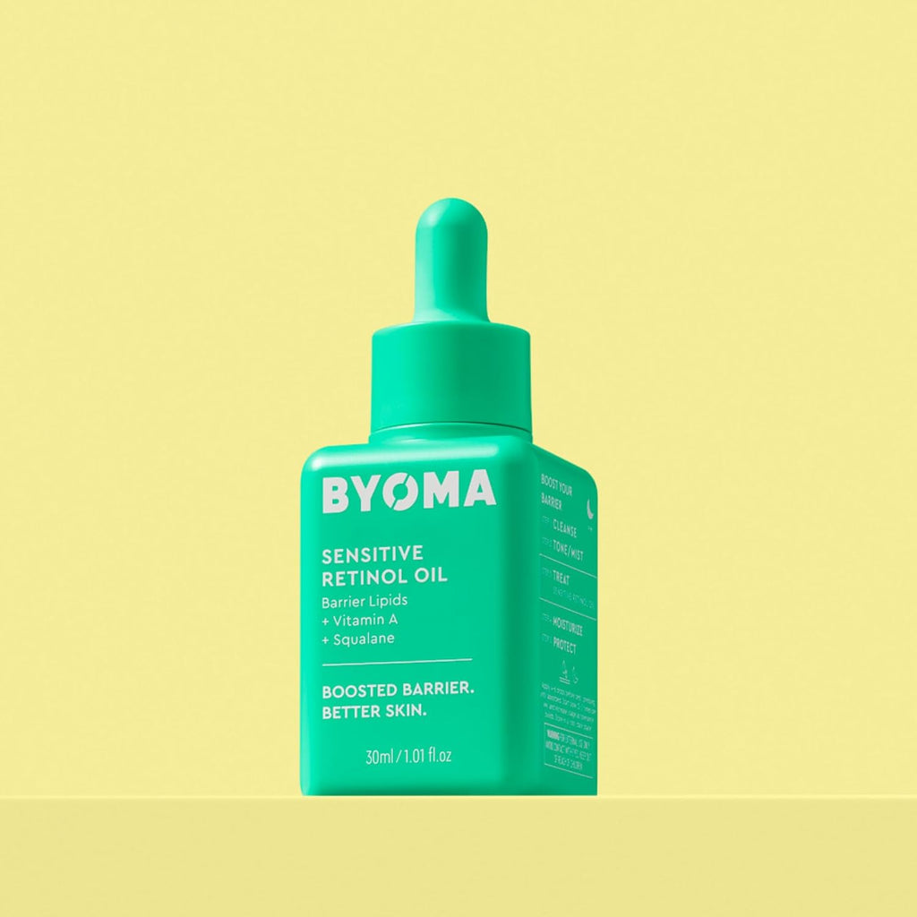Sensitive Retinol Oil - Face Treatment with Squalane & Vitamin a - Ideal for Sensitive Skin - Barrier Repair - 1.01 Fl. Oz