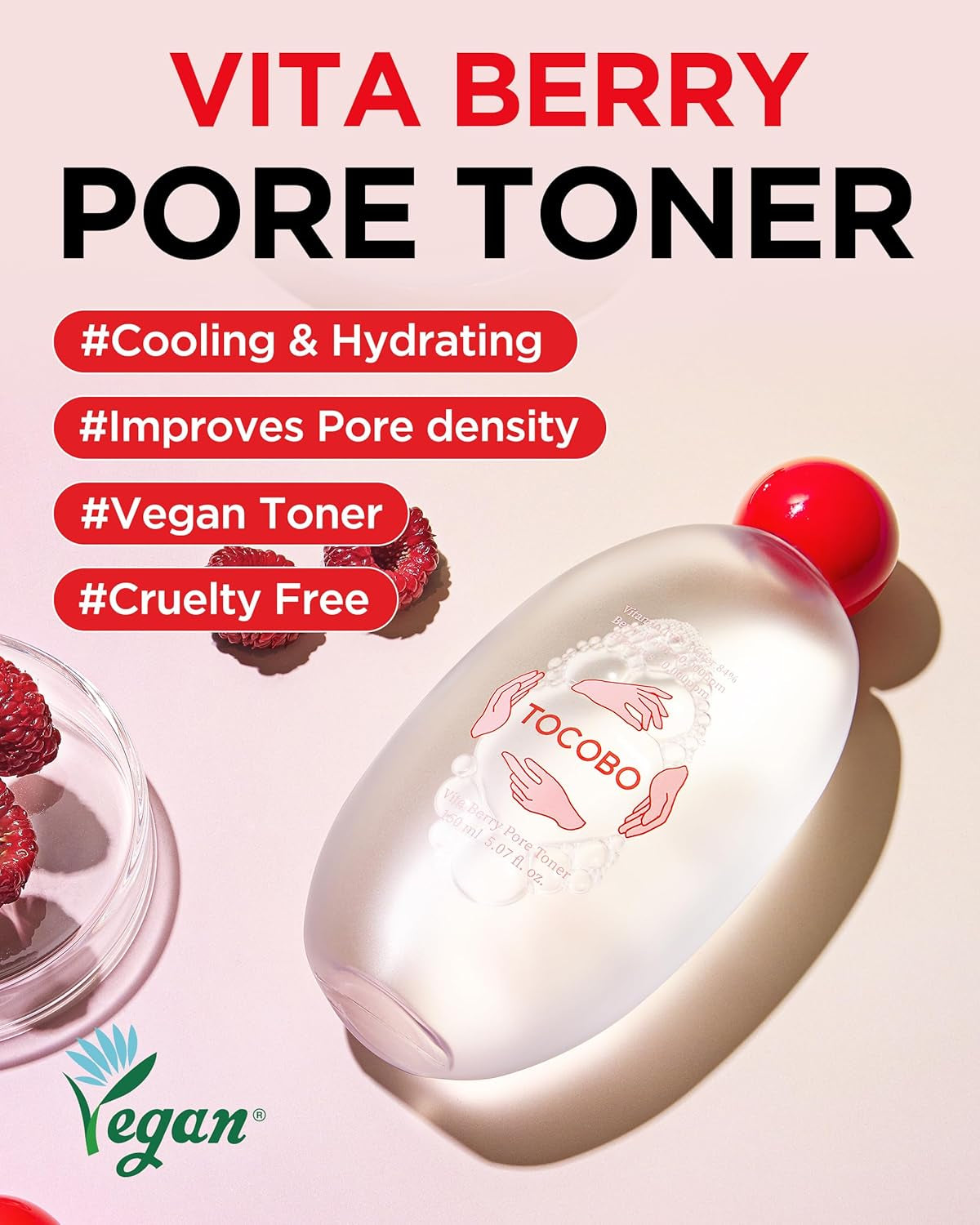 TOCOBO Vita Berry Pore Toner (150 Ml)