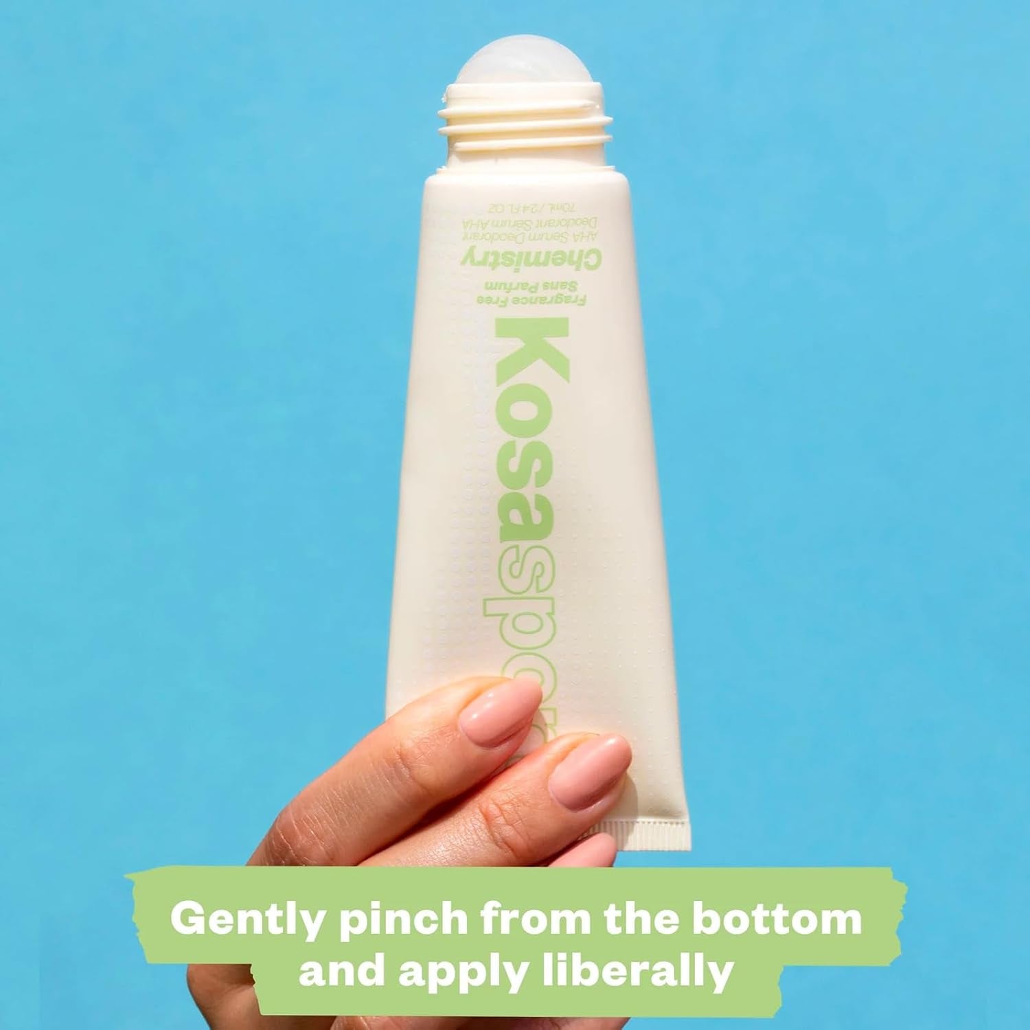 Chemistry Deodorant - Aluminium and Baking Soda Free + Bo-Fighting AHA Serum That Exfoliates, Softens, and Nourishes the Skin, (Fragrance Free)