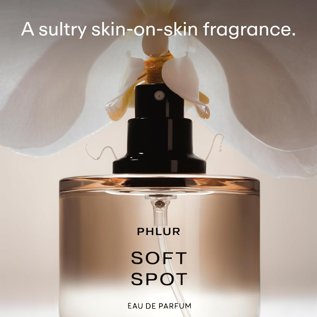 Soft Spot Eau De Parfum - Full Size Perfume Fragrance - Floral Amber Musk Perfume with Bergamot, Mandarin, Jasmine, Sandalwood & Vanilla (50Ml)