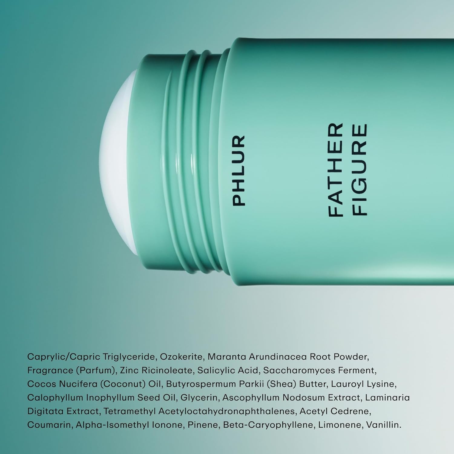 Father Figure Natural Deodorant - 48 Hour Odor Protection Baking Soda Free & Aluminum Free Deodorant - Salicylic Acid, Arrowroot Powder & Tamanu Oil - No Residue or Irritation