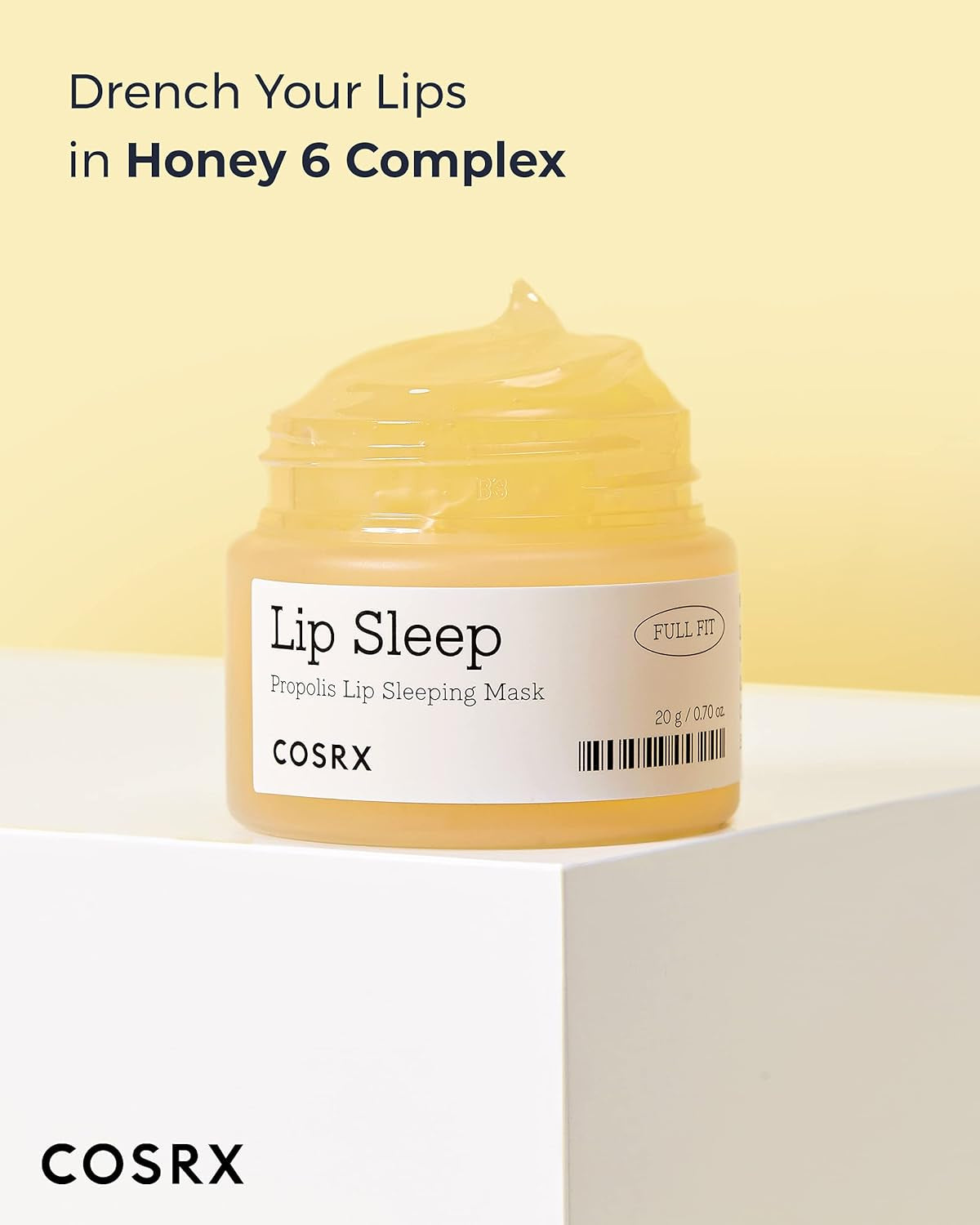 Lip Care Balm for Dry Chapped Lips, Enriched with Shea Butter, Sleeping Mask, Korean Skin Care, Animal Testing-Free, Artificial Fragrance-Free, Parabens-Free (Lip Sleeping Mask)