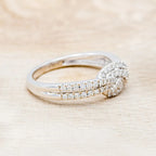 Silver Color Knot Rings for Women Luxury Inlaid Cubic Zirconia Newly Wedding Rings Fashion Female Accessory Trend Jewelry
