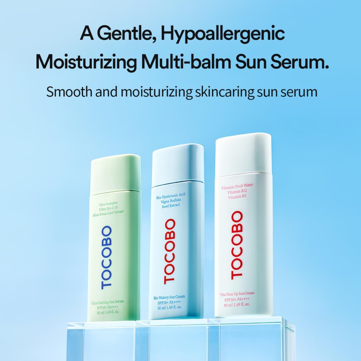 TOCOBO Cica Calming Sun Serum SPF50+ PA++++ (50 Ml)