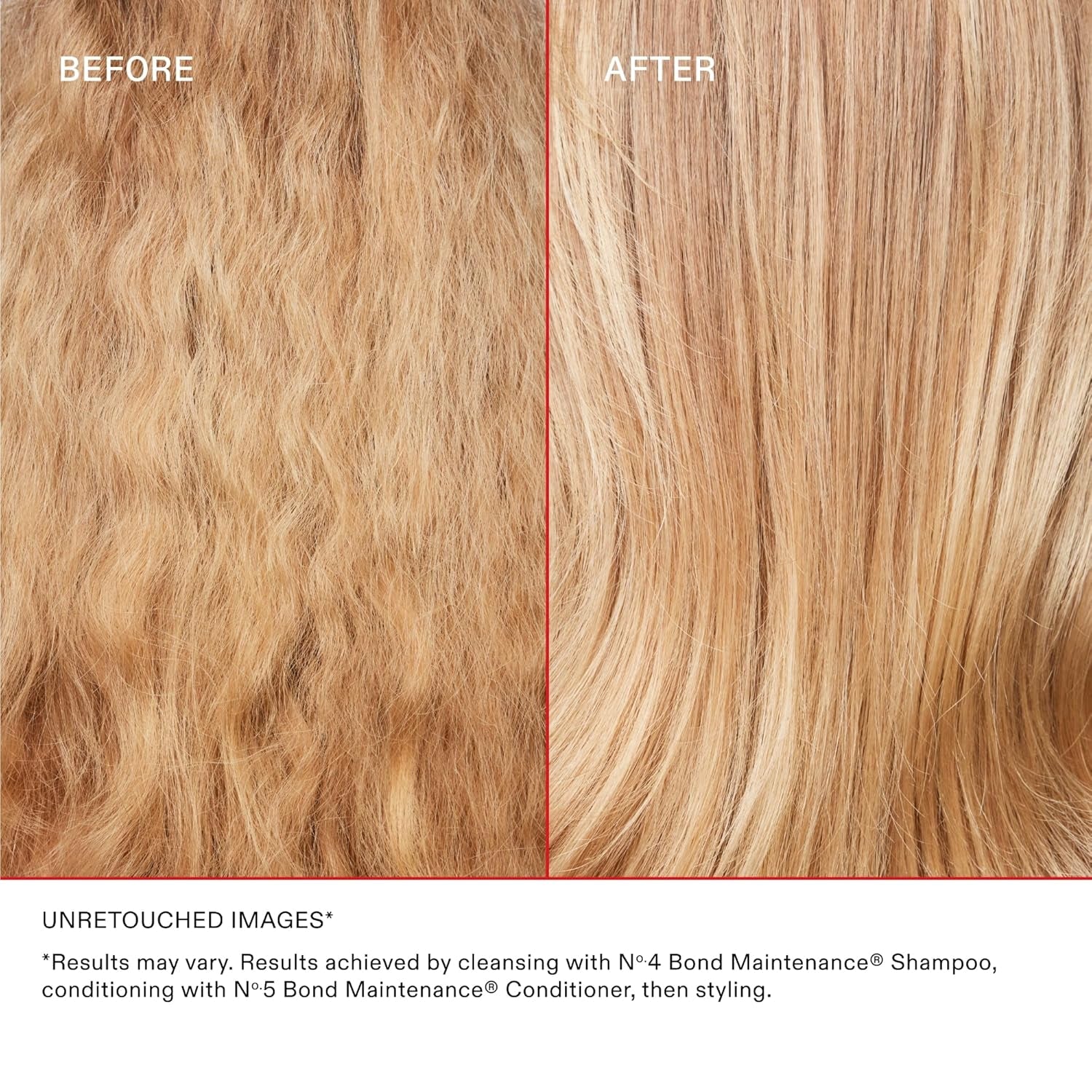 No. 5 Bond Maintenance Conditioner, Repairs, Strengthens, & Nourishes All Hair Types, Leaving Hair Feeling Soft & Adds Shine, 8.5 Fl Oz