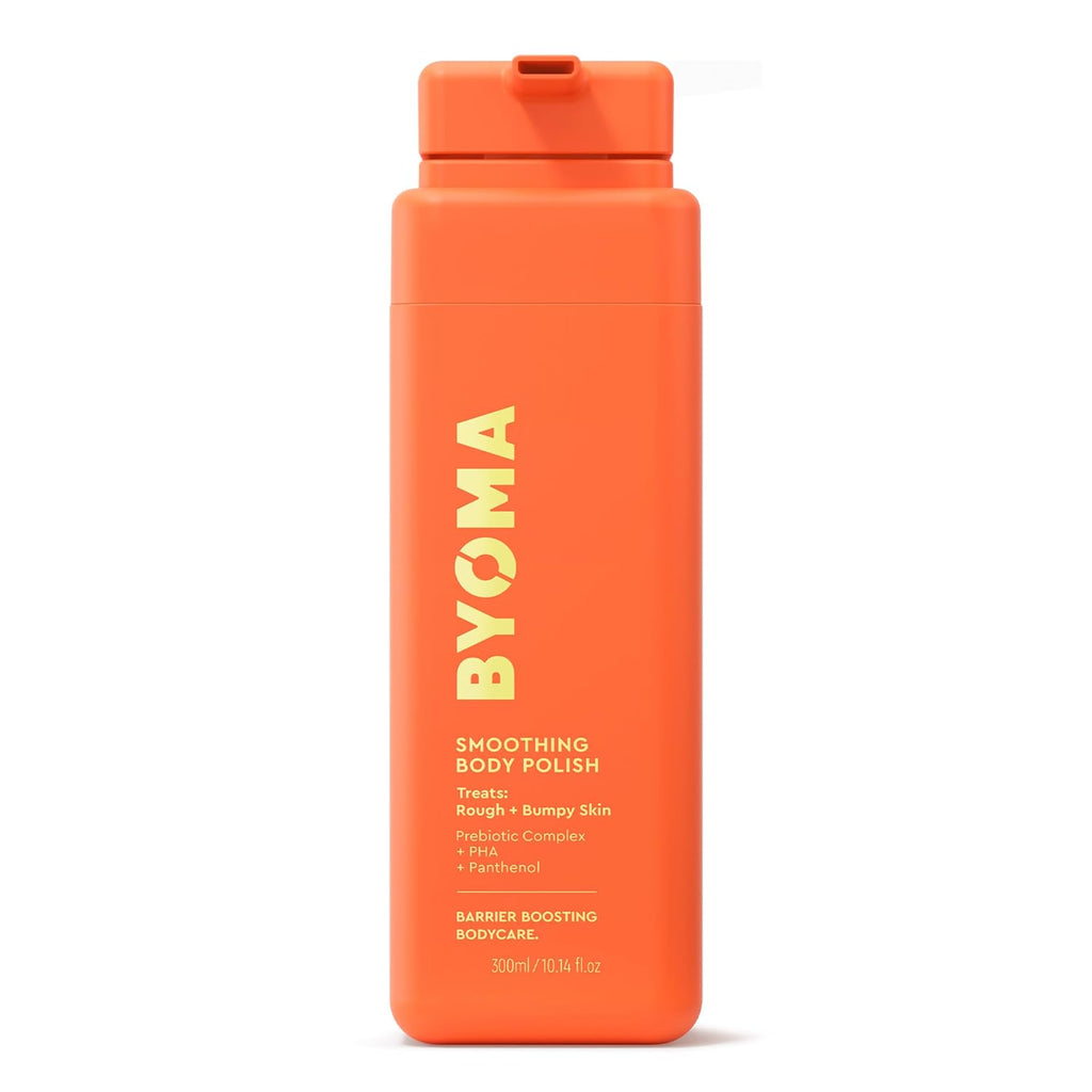 Smoothing Body Polish - for Breakouts & Textured Skin - Exfoliating Body Scrub with PHA & Panthenol - Restores Skin Barrier & Soothes Inflammation - 10.14 Fl Oz