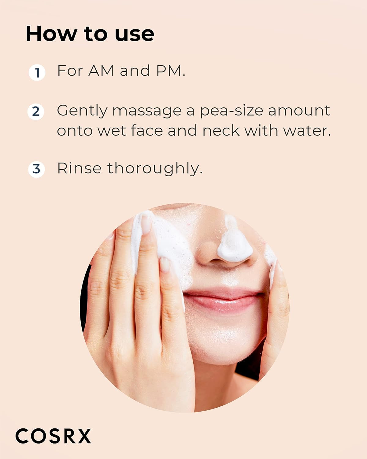 AC Collection Calming Foam Cleanser, 150Ml / 5.07 Fl.Oz | Salicylic Acid Acne Cleanser | Animal Testing Free, Paraben Free, Korean Skin Care