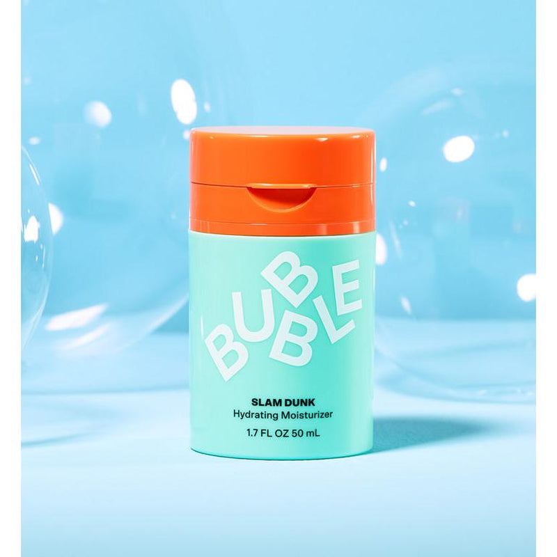 Bubble Skincare Slam Dunk Face Moisturizer - Hydrating Face Cream for Dry Skin Made with Vitamin E + Aloe Vera Juice for a Glowing Complexion - Skin Care with Blue Light Protection