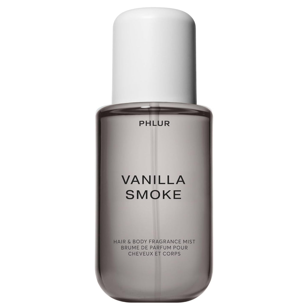 Vanilla Smoke Body Mist - Hair and Body Mist Fragrance - Cashmere Vanilla Body Spray with Pink Pepper, Bergamot, Tonka Bean & Incense (8 Fl Oz)