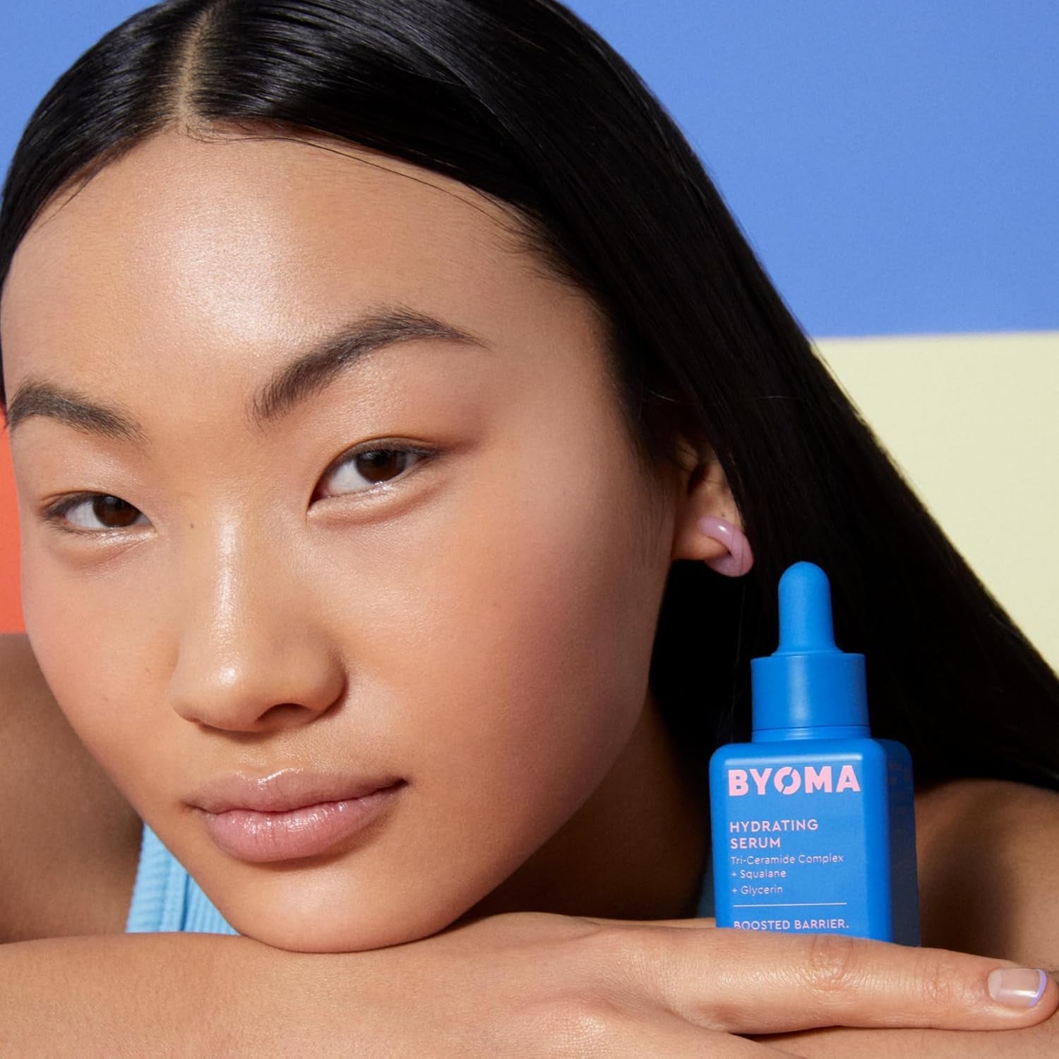 Hydrating Serum & Refill Bundle - Moisturizing Facial Serum with Squalane, Glycerin & Ceramides - Hydrating for Glowing, Dewy Skin - 2 X 1.01 Fl. Oz