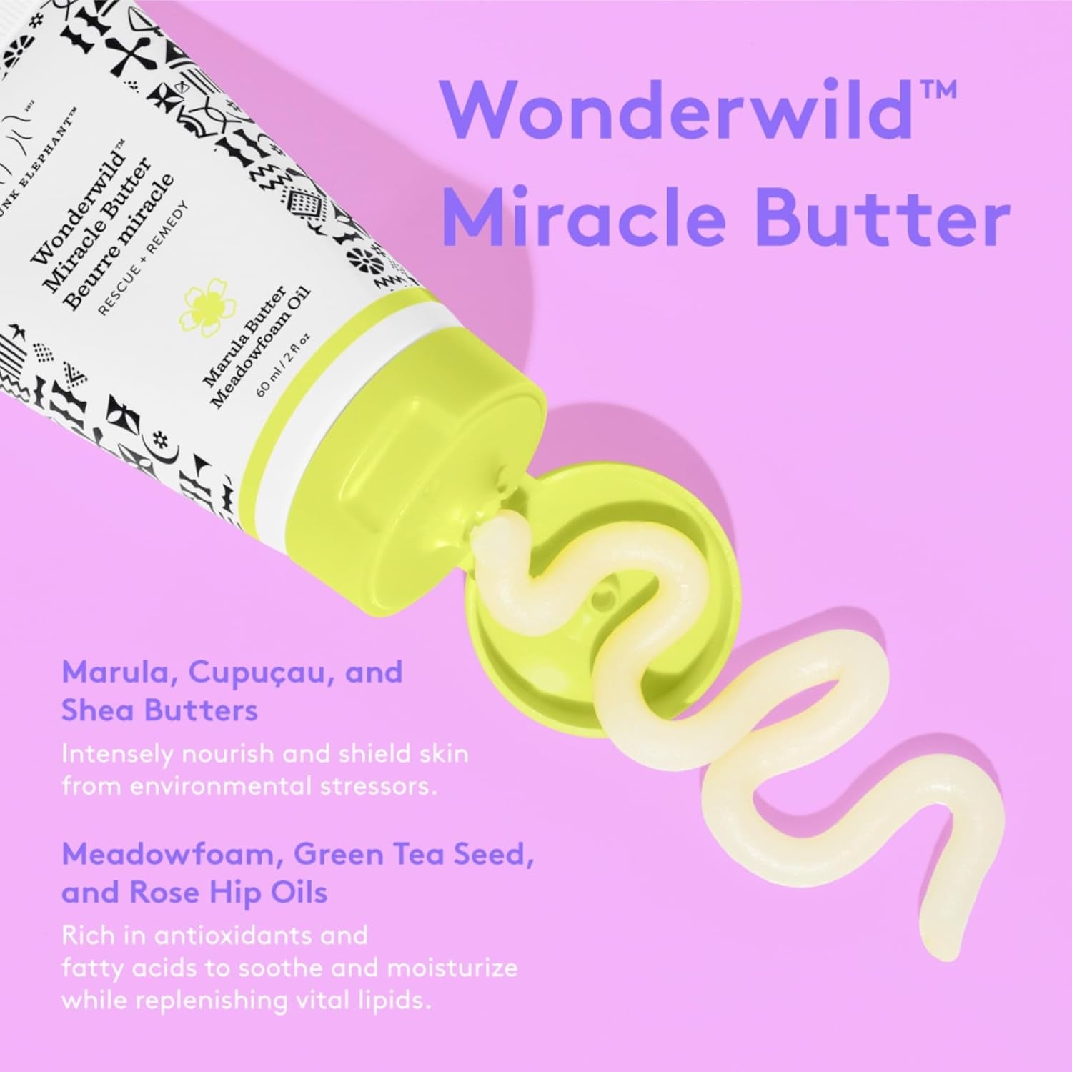 Wonderwild Miracle Butter - Ultra-Luxe Skin Salve - Clean Clinical Skincare - Cruelty-Free - Free of Essential Oils, Silicones, and Fragrance