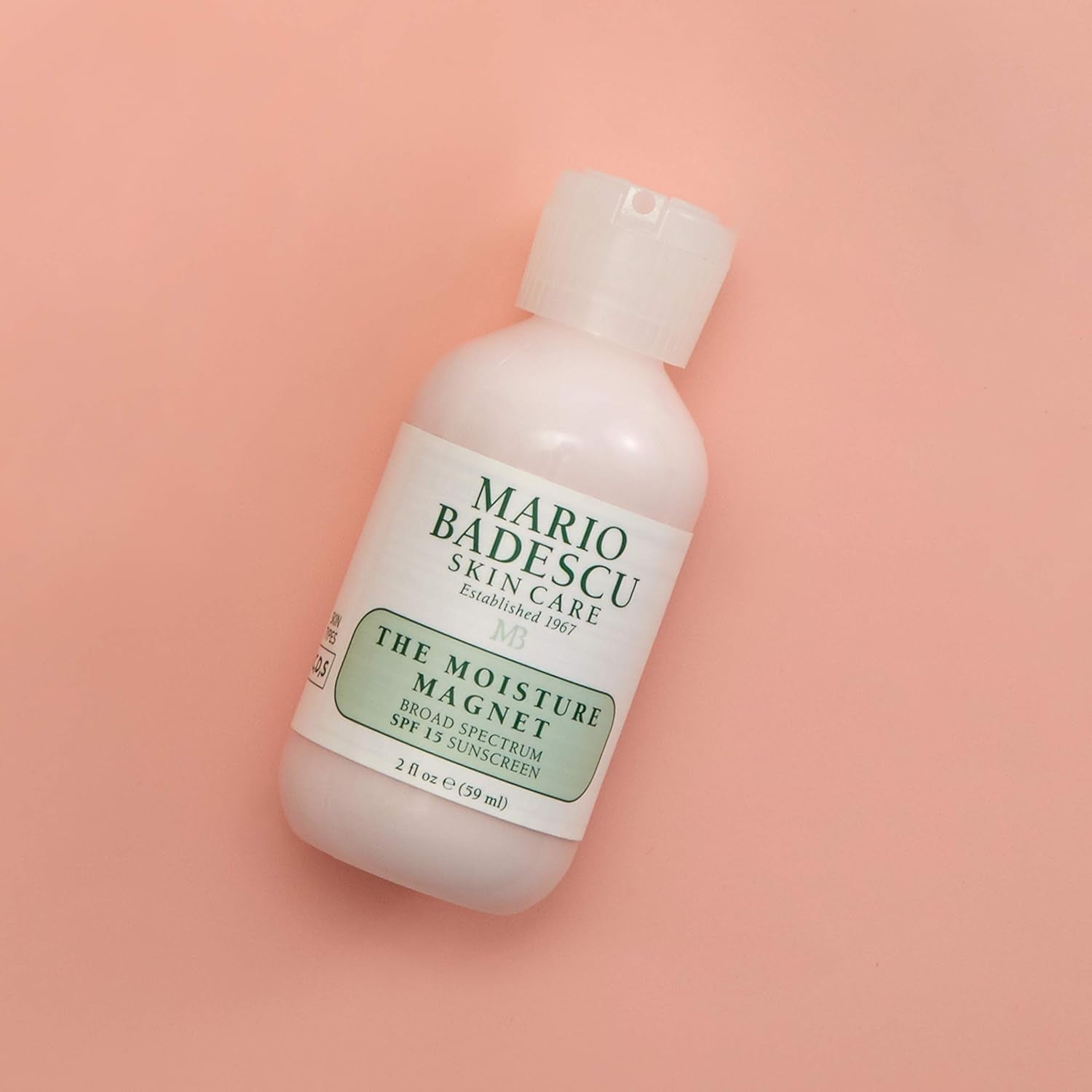 Mario Badescu the Moisture Magnet Face Moisturizer for Women and Men with SPF 15, Ideal Facial Moisturizer for Combination, Dry or Sensitive Skin, Makeup Primer Face Cream, 2 Fl Oz