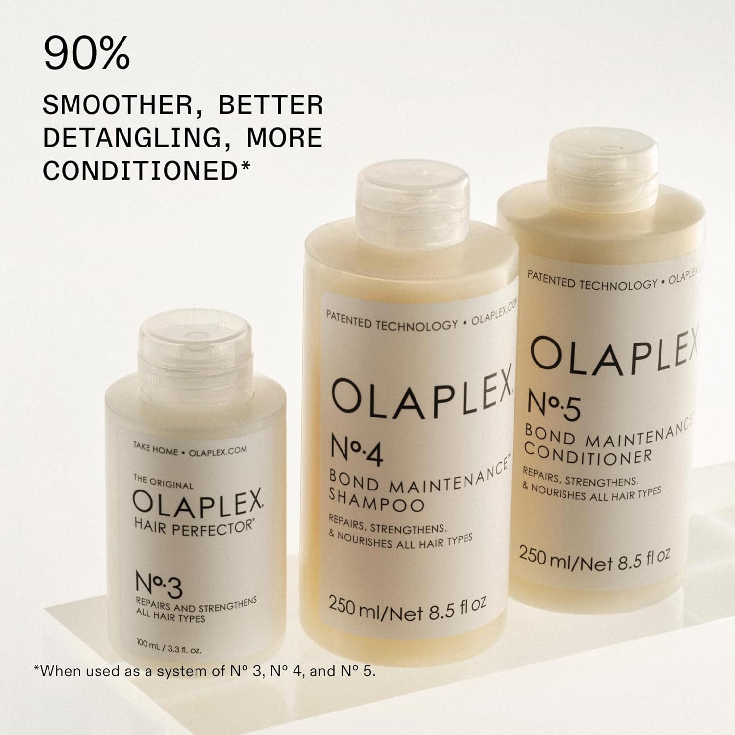 No. 5 Bond Maintenance Conditioner, Repairs, Strengthens, & Nourishes All Hair Types, Leaving Hair Feeling Soft & Adds Shine, 8.5 Fl Oz