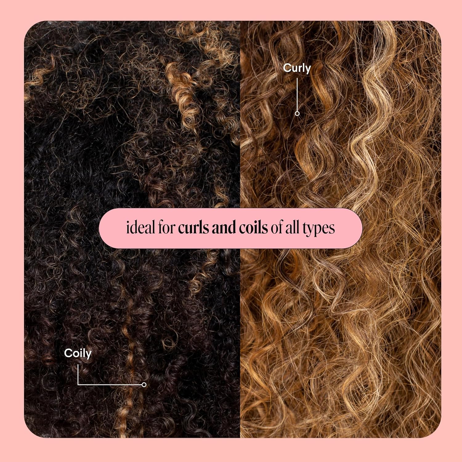 CURL DEFINE Conditioner with Peptides, Coconut Oil & Shea Butter for Curls of All Types 354 Ml