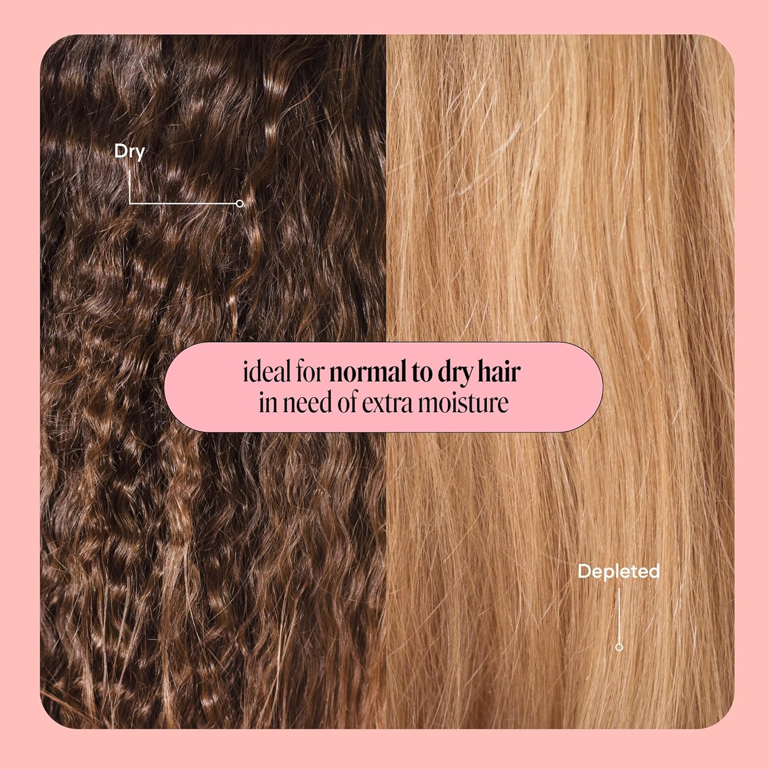 MOISTURE Conditioner with Hyaluronic Acid, Coconut Oil & Shea Butter for Dry & Dull Hair 798 Ml