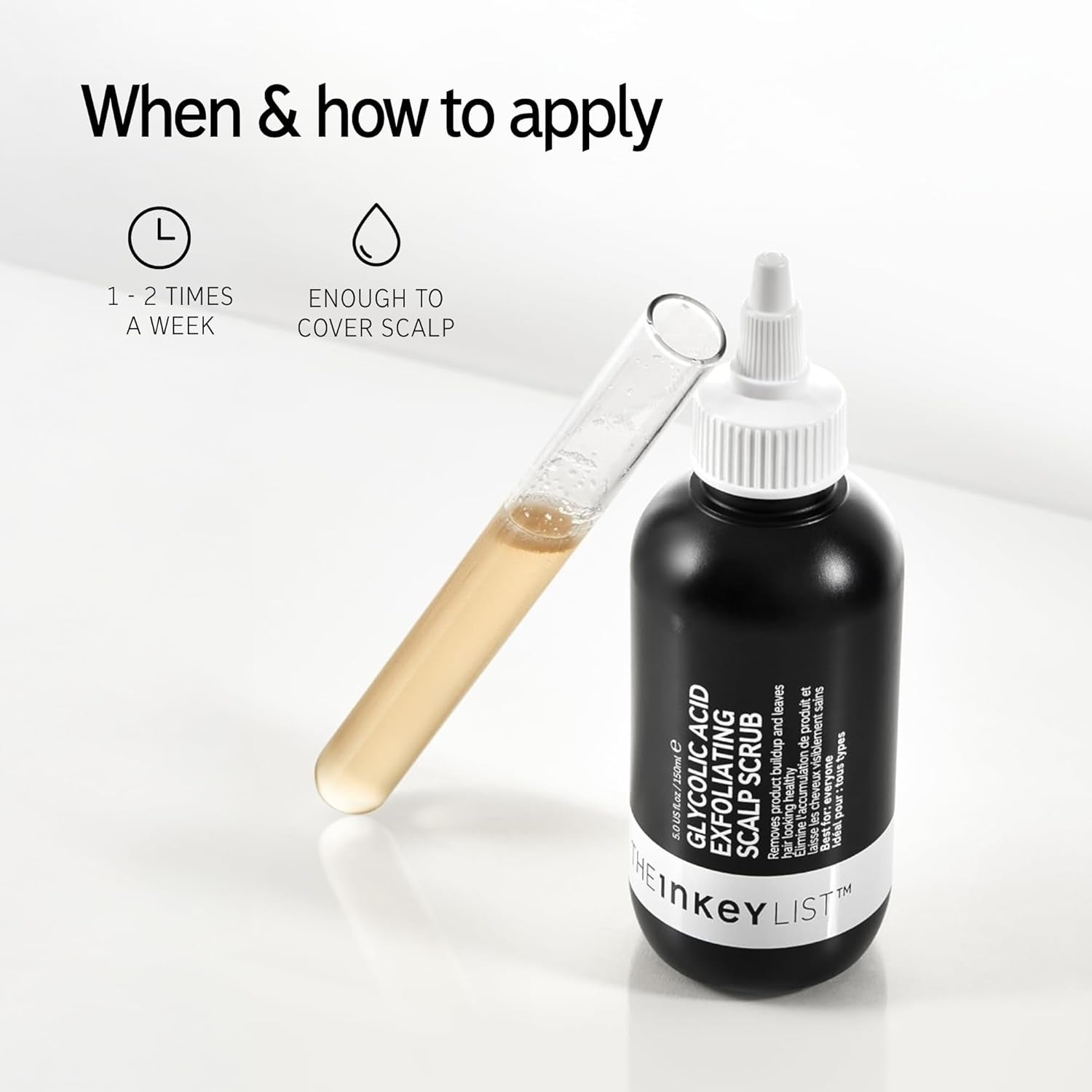 The INKEY List Glykolsäure-Peeling Für Die Kopfhaut 150 Ml