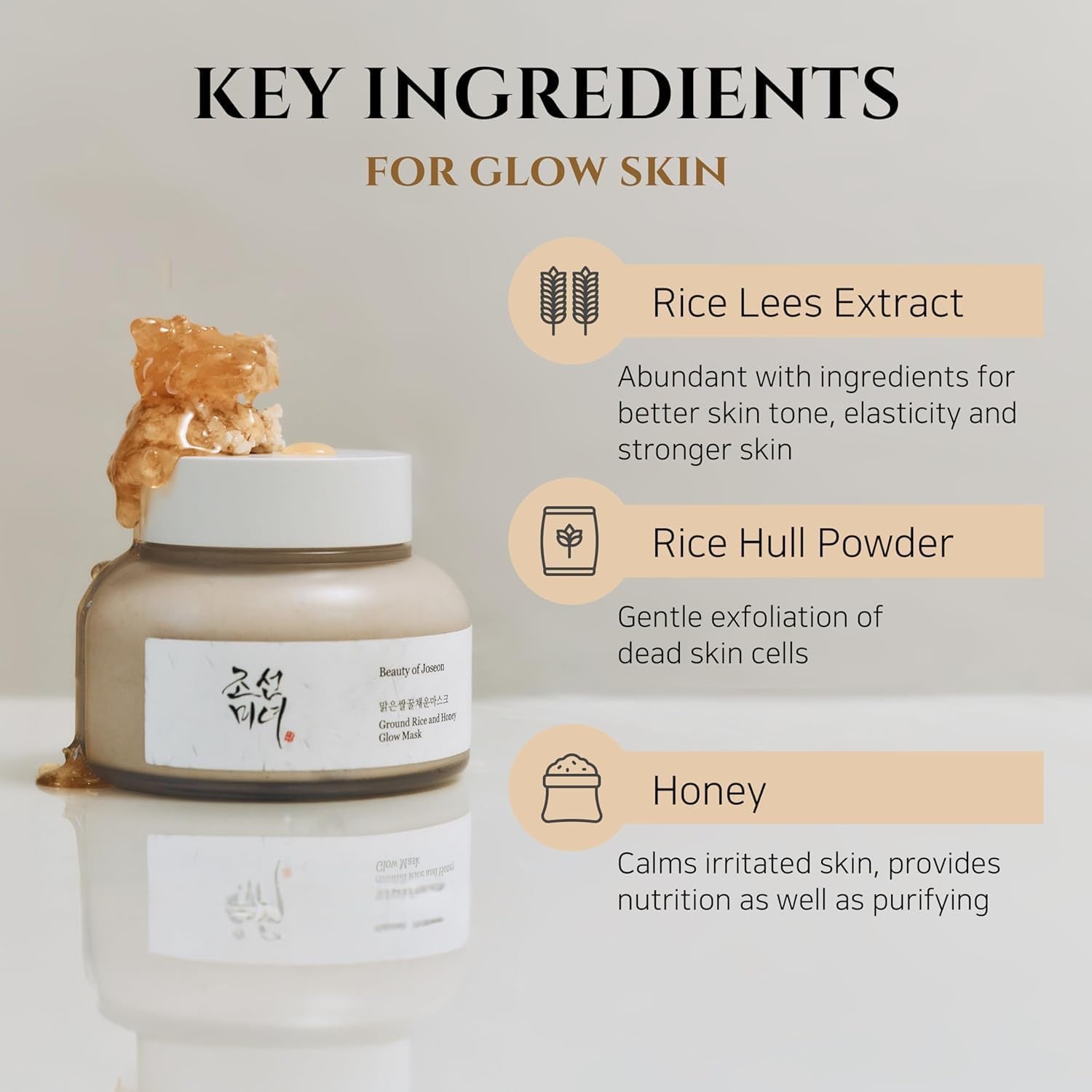 Ground Rice and Honey Glow Mask (150 Ml)