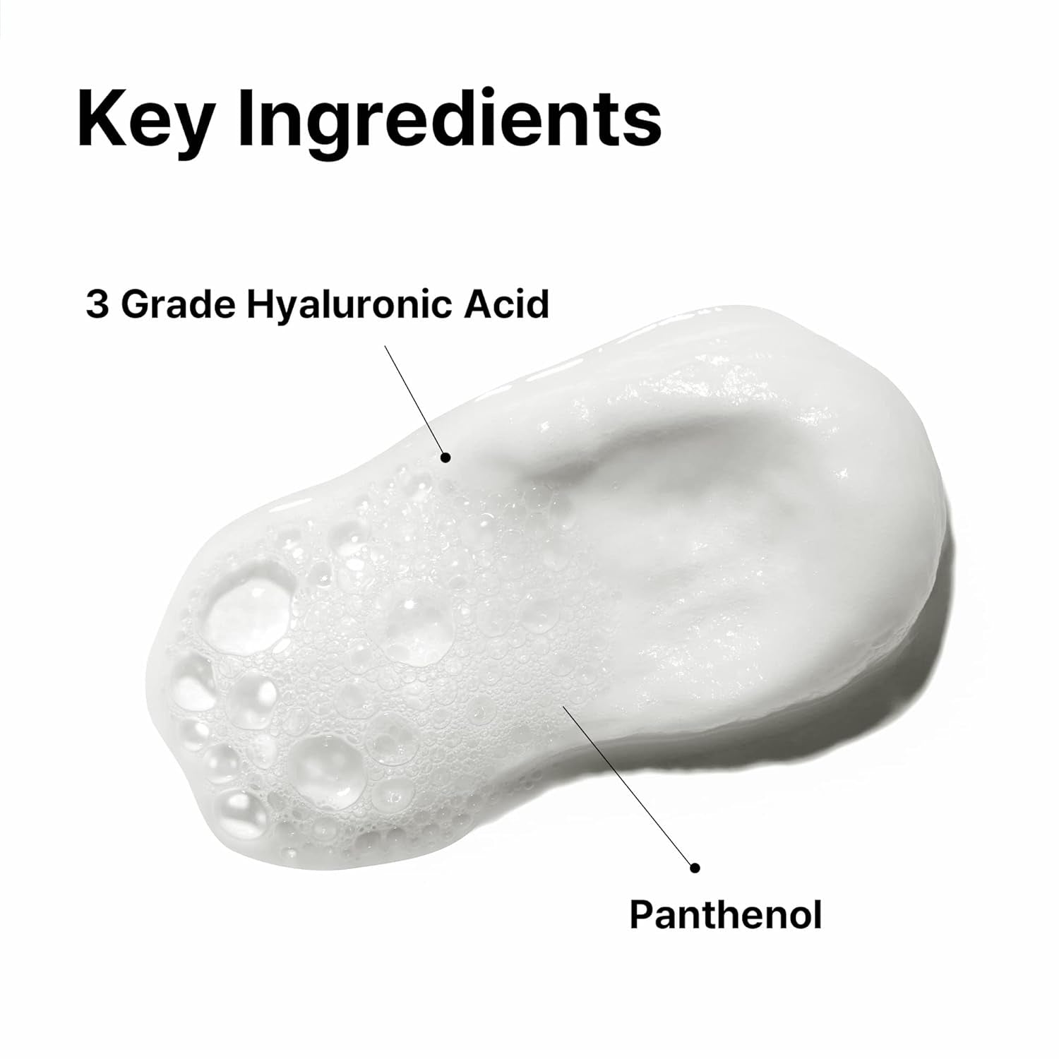 Hydrium Triple Hyaluronic Moisturizing Cleanser 5.07 Fl.Oz / 150Ml | Daily Cleanser for Dry Skin with Hyaluronic Acid & Vitamin B | Animal Testing Free, Paraben Free, Korean Skin Care
