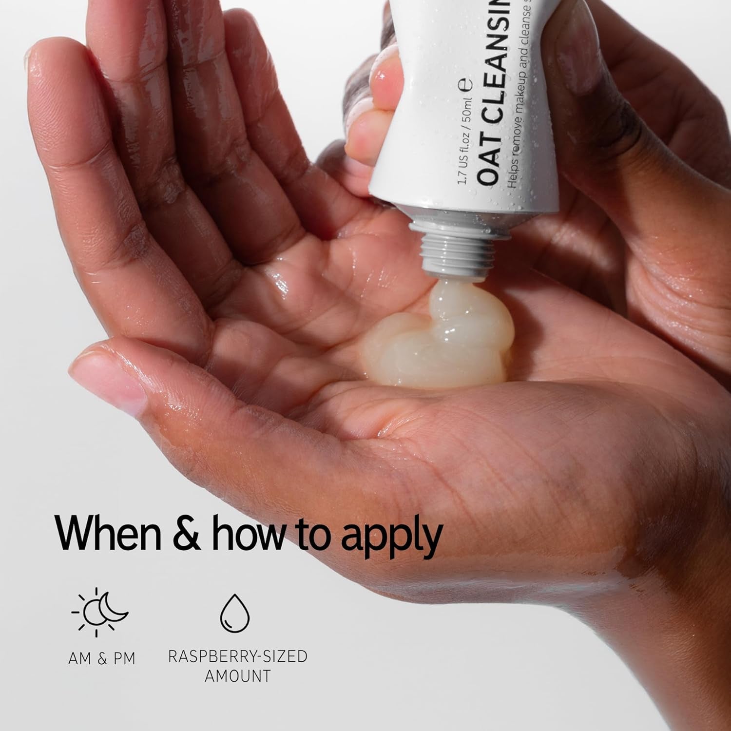 The INKEY List Oat Cleansing Balm Hilft Bei Der Entfernung Von Make-Up Und Reinigt Empfindliche Haut 50 Ml