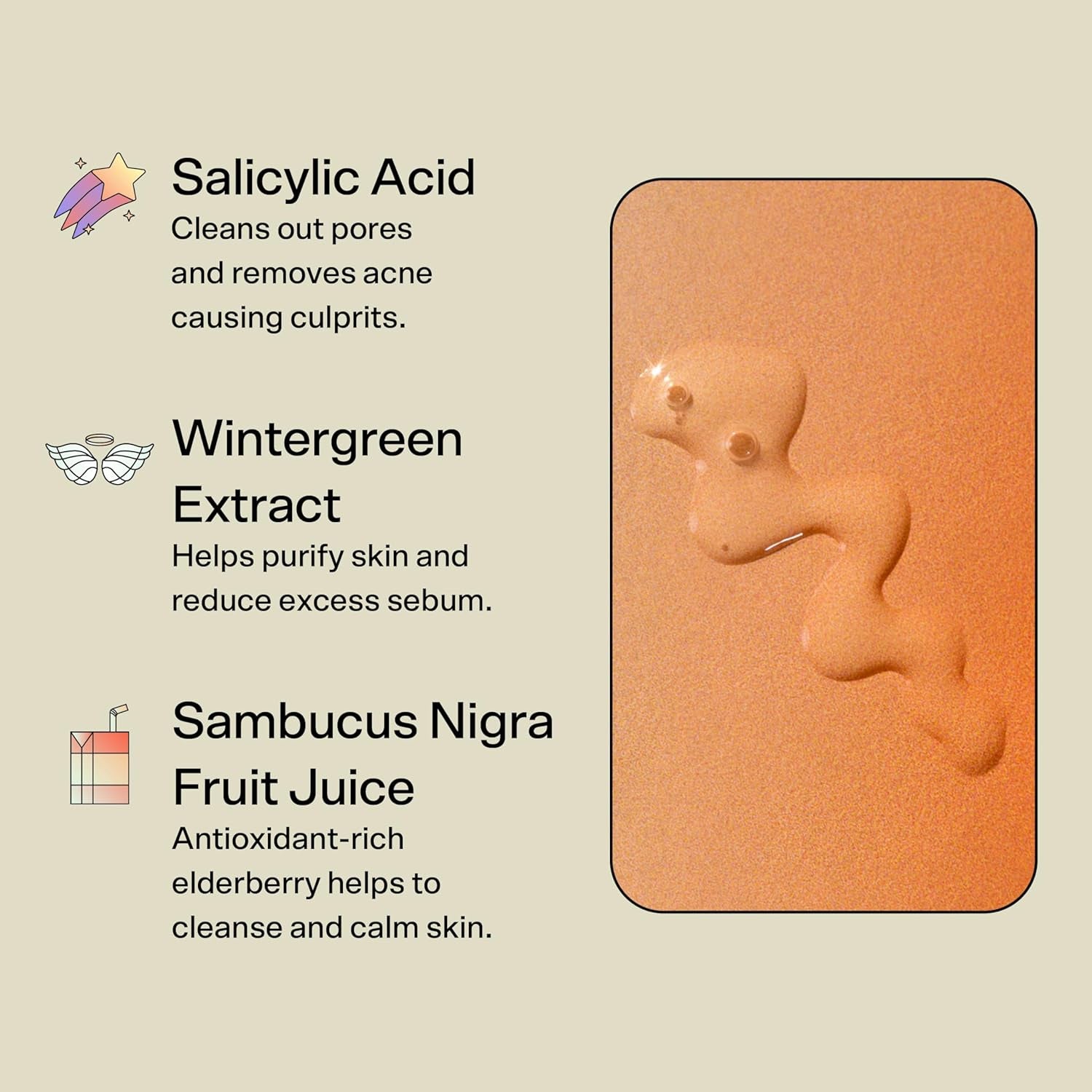 Knock Out 1.8% Salicylic Acid Acne Spot Treatment - Deep Cleansing Blemish Spot Treatment with Wintergreen & Willow Bark Extract - Clarifies & Calms Oily Skin (10Ml)