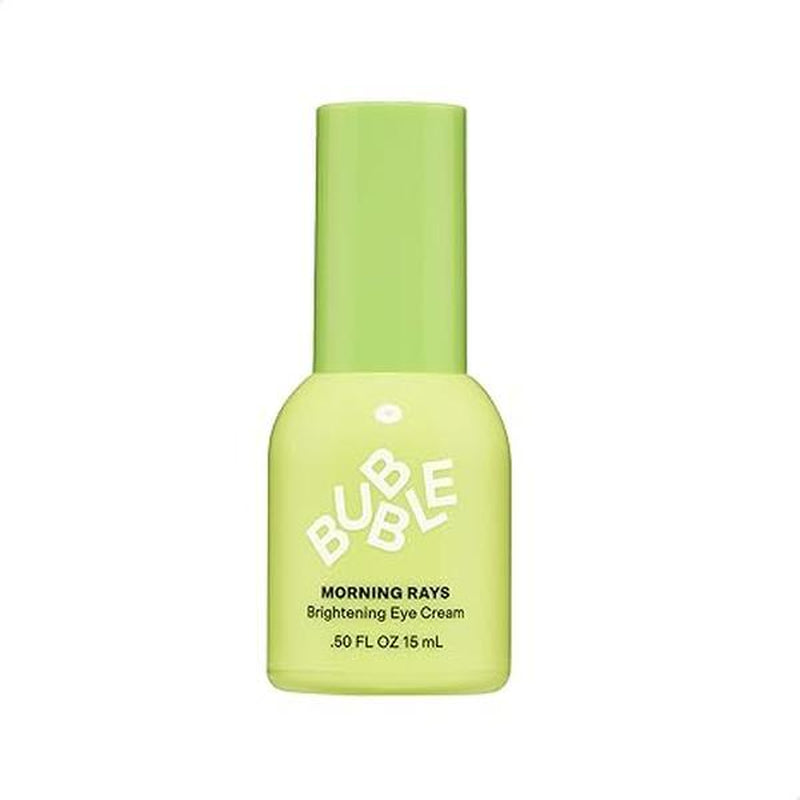 Bubble Skincare Morning Rays Brightening Eye Cream - Vitamin C under Eye Cream for Dark Circles & Puffiness - Enriched with Green Tea Extract to Calm, Protect & Soothe Skin