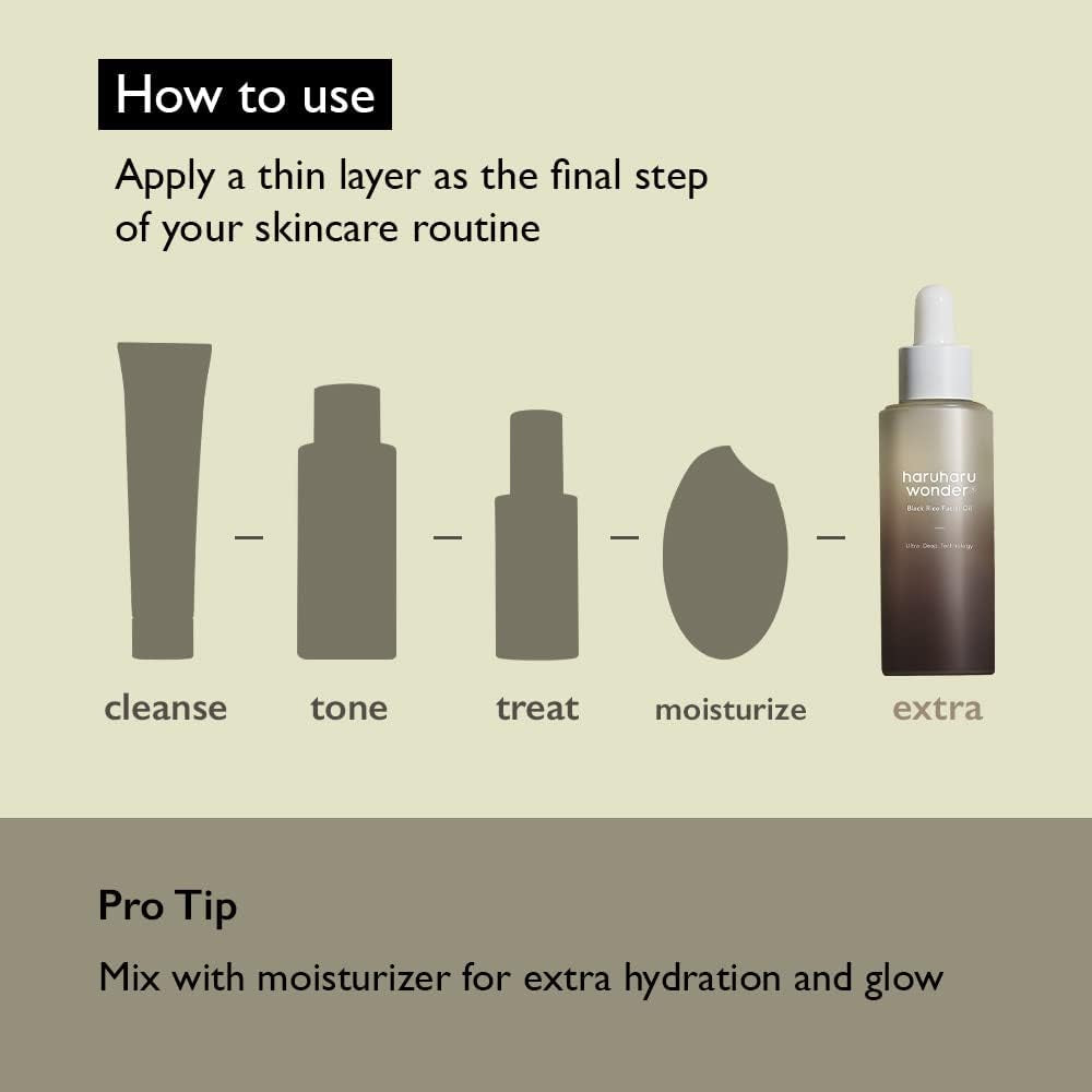 WONDER Black Rice Facial Oil (30 Ml)