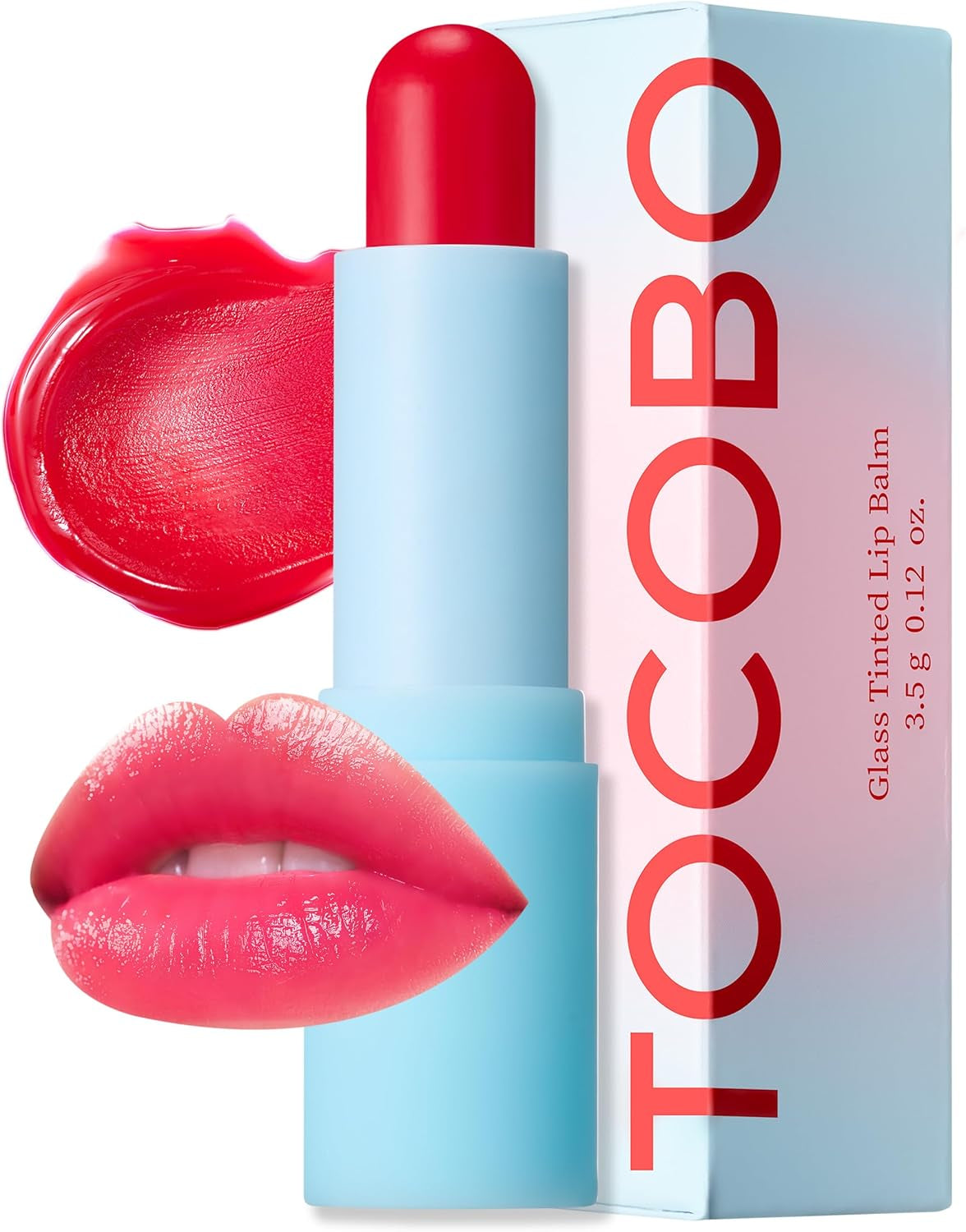 TOCOBO Glass Tinted Lip Balm No.011 Flush Cherry (3.5 G)