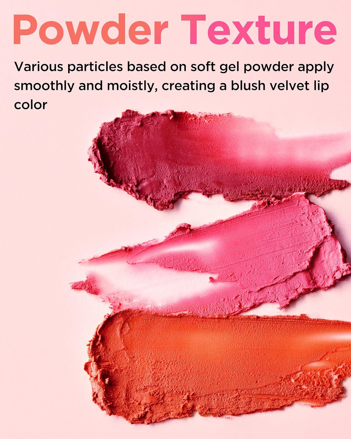[] Powder Cream Lip Balm 032 Rose Petal 0.67 Oz / 19G | Soft Matte Velvet Type Vegan Lip Balm & Creamy Powder Texture without Exfoliation, Mother'S Day