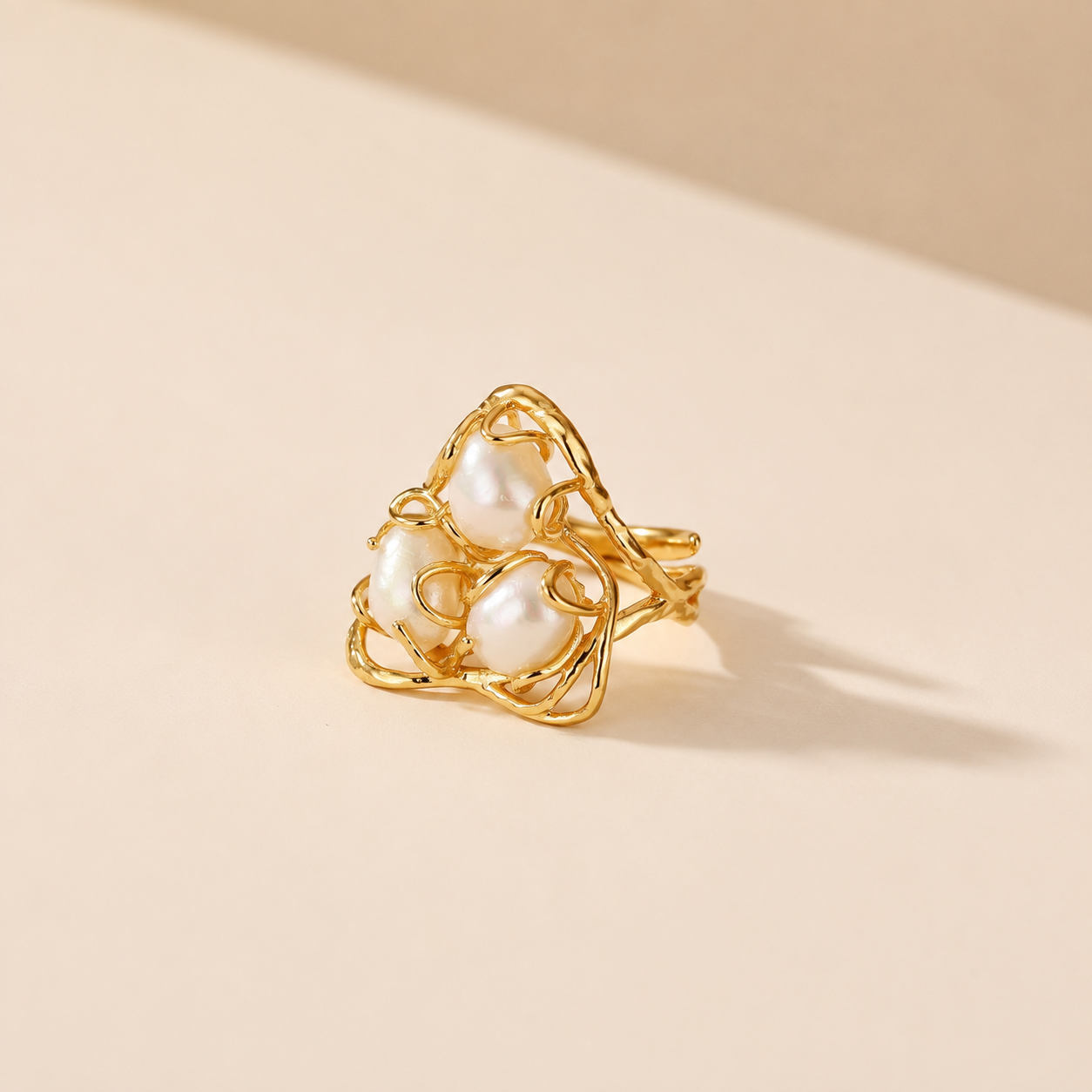 The Pearl Embrace Ring