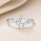 The Aurora Pear Ring