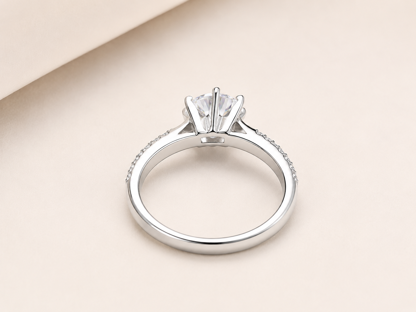 The Aurora Solitaire Ring