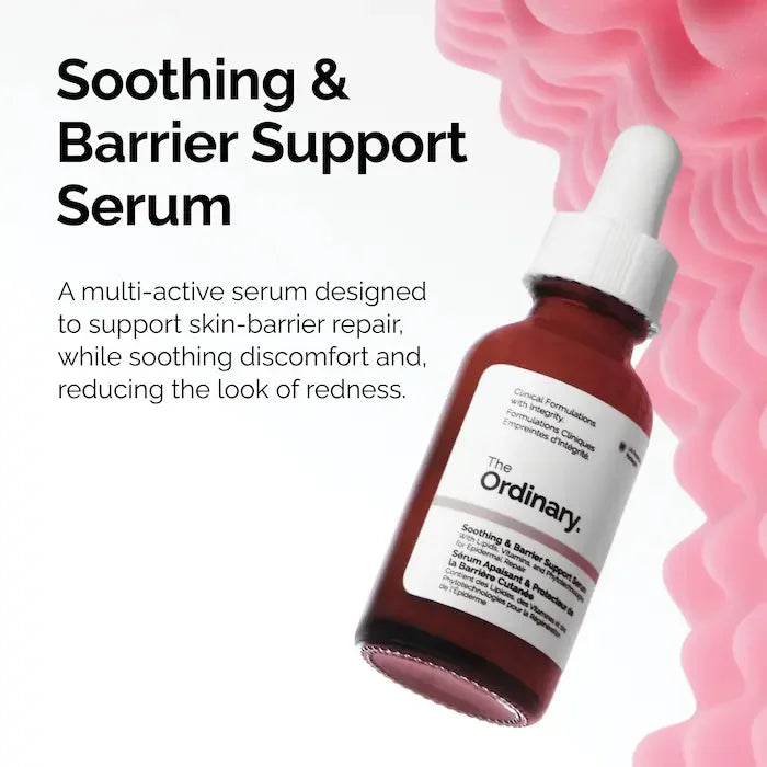 Soothing and Barrier Support Serum 30Ml Support Skin Barrier Repair Soothing Discomfort and Reducing the Look of Redness