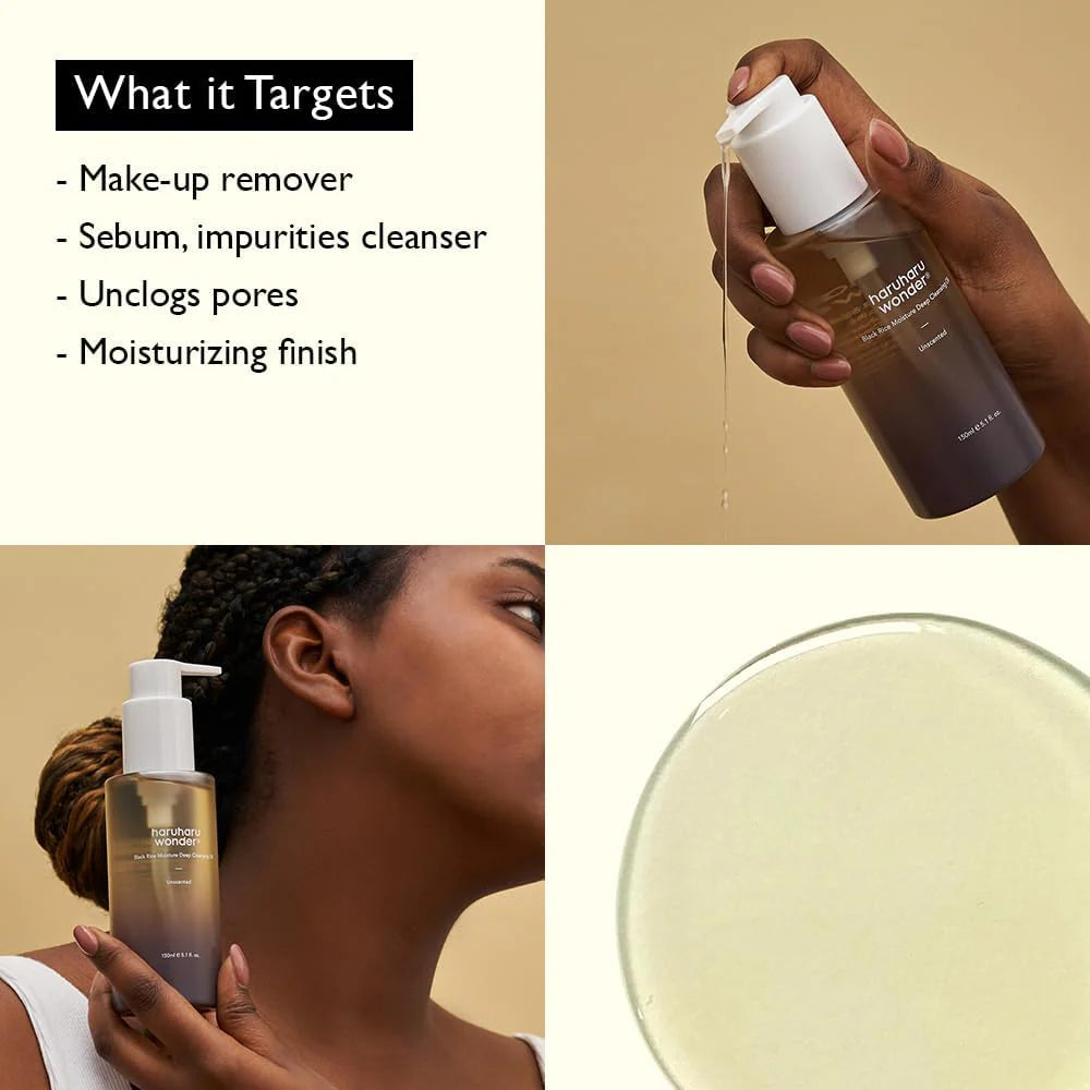 Black Rice Moisture Deep Cleansing Oil 150Ml