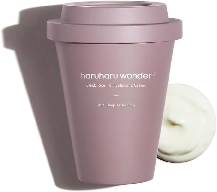 Haruharu Wonder Crema Con 10 Tipos De Ácido Hialuronico, Crema Hidratante Facial Para Todo Tipo De Piel, Skincare Coreano, 90Ml