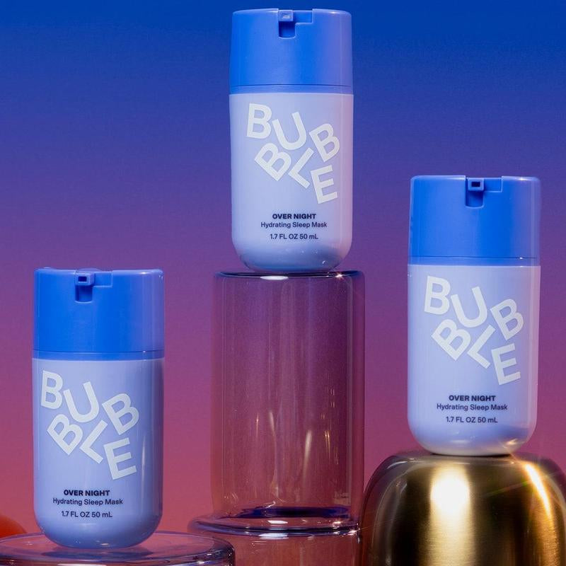 Bubble Skincare over Night Hydrating Sleep Mask for All Skin Types