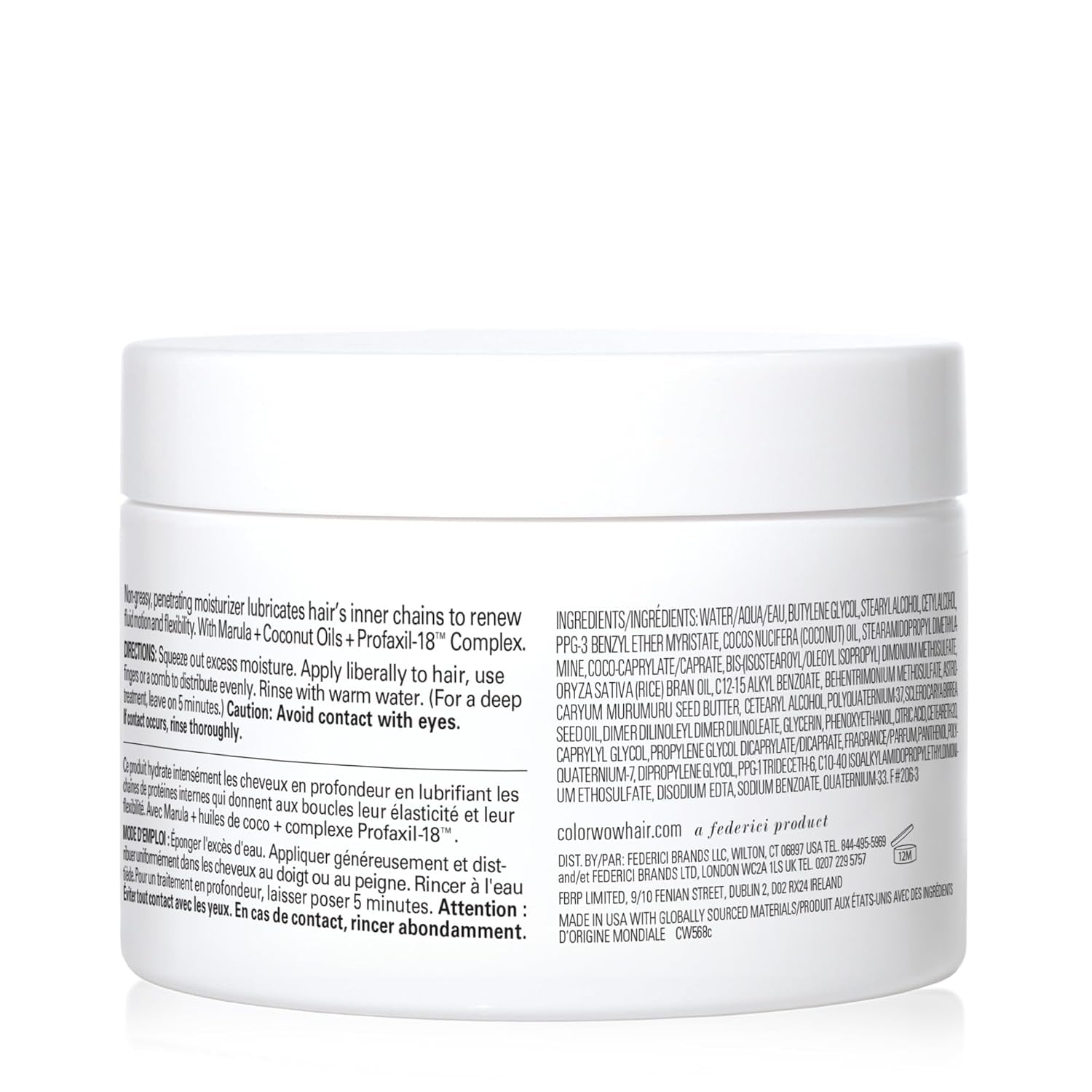 COLOR WOW Curl Wow Coco-Motion Lubricating Conditioner – Weightless Conditioner Instantly Moisturizes Deep inside Strands for Silky-Soft, Bouncy, Springy Curls