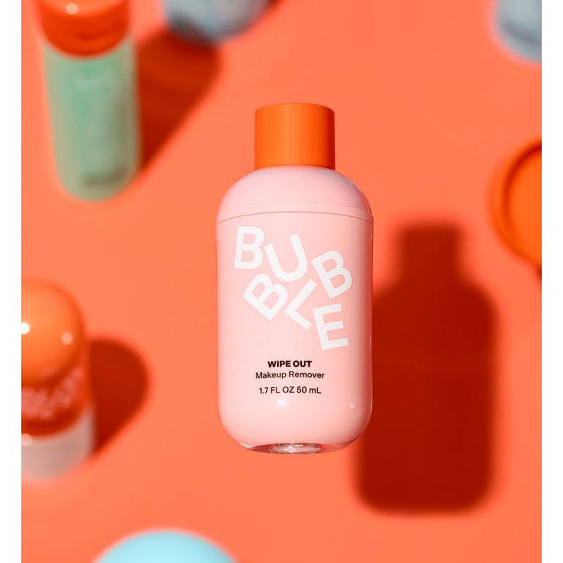 Bubble Skincare Wipe Out Makeup Remover - Hydrating Face & Eye Makeup Remover Enriched with Vitamins & Antioxidants - Fragrance-Free Skin Care Suitable for All Skin Types