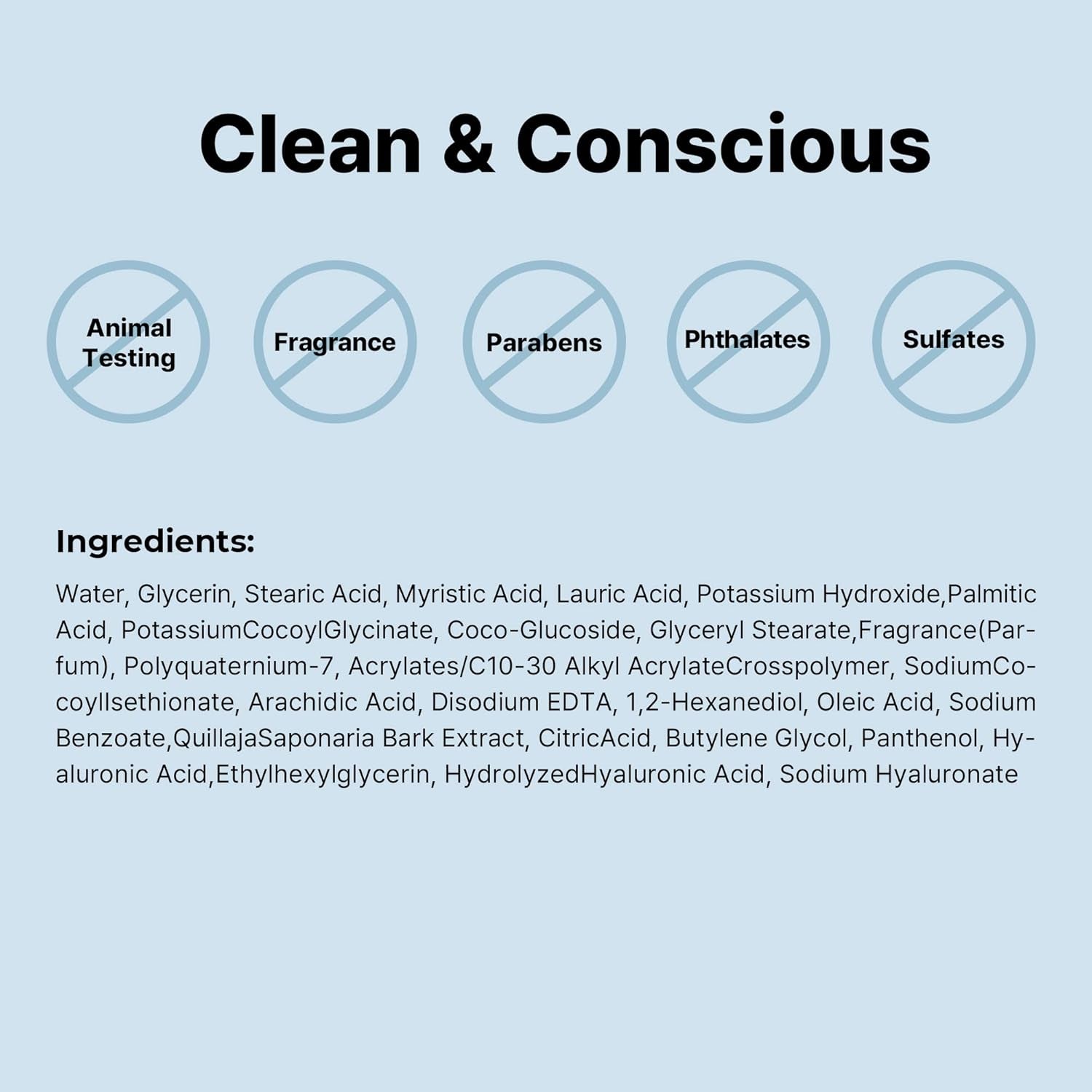 Hydrium Triple Hyaluronic Moisturizing Cleanser 5.07 Fl.Oz / 150Ml | Daily Cleanser for Dry Skin with Hyaluronic Acid & Vitamin B | Animal Testing Free, Paraben Free, Korean Skin Care