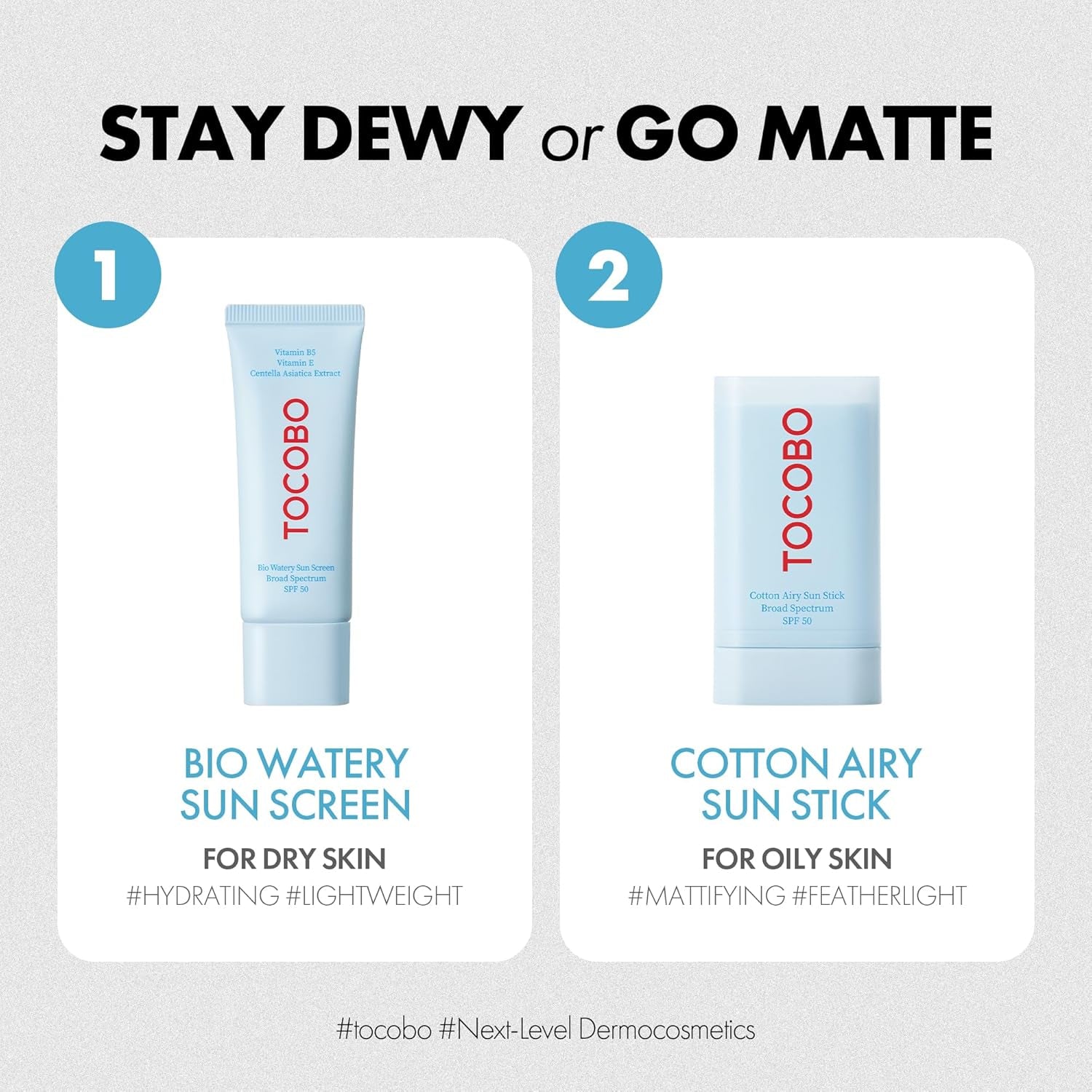 Cotton Airy Sun Stick SPF 50 Broad Spectrum Korean Matte Sunscreen Stick for Face - Travel Size Sebum Control Sunblock -Vegan, Lightweight, Non-Sticky 0.67 Oz